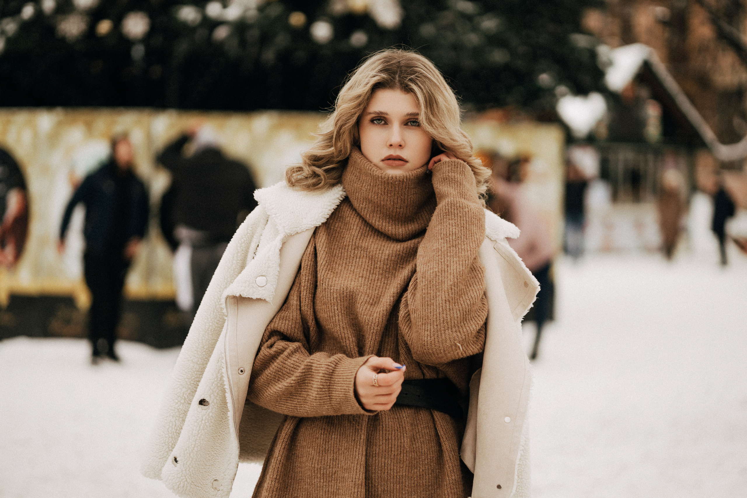 Зимова фотосесія з Діаною. Весільний та репортажний фотограф в Чернівцях, Олексій Зацерковний