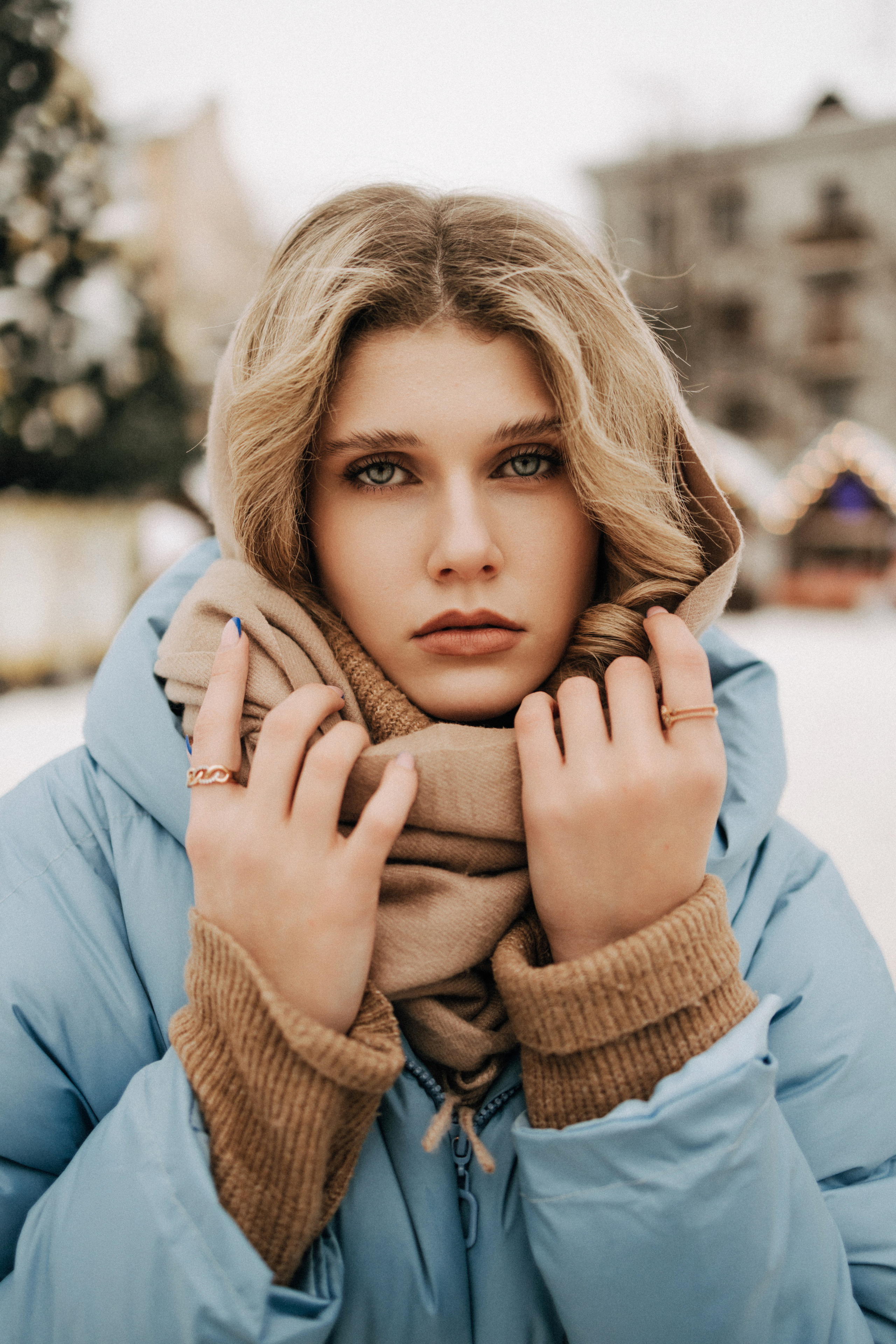 Зимова фотосесія з Діаною. Весільний та репортажний фотограф в Чернівцях, Олексій Зацерковний