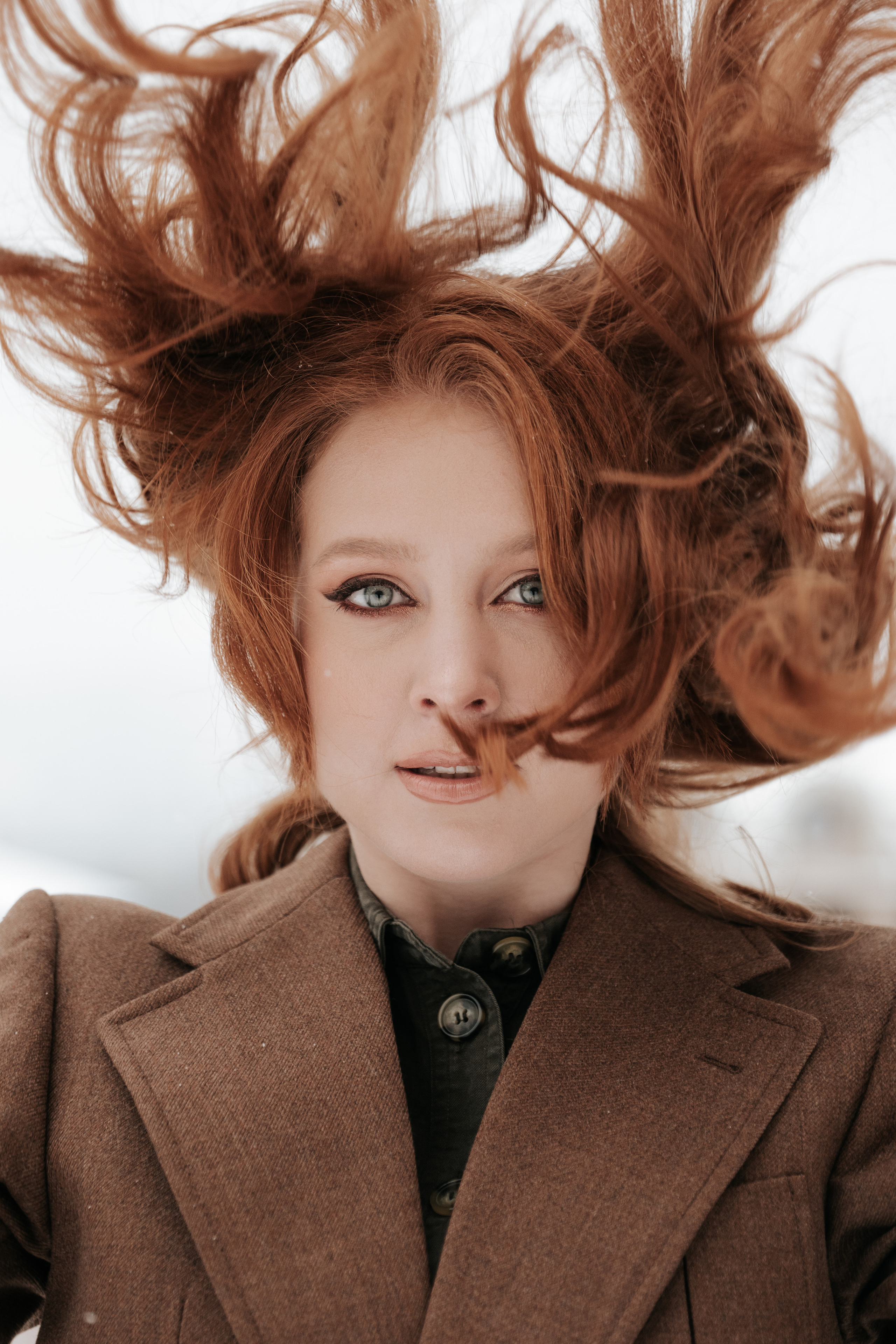 Зимова фотосесія з Анастасією. Весільний та репортажний фотограф в Чернівцях, Олексій Зацерковний