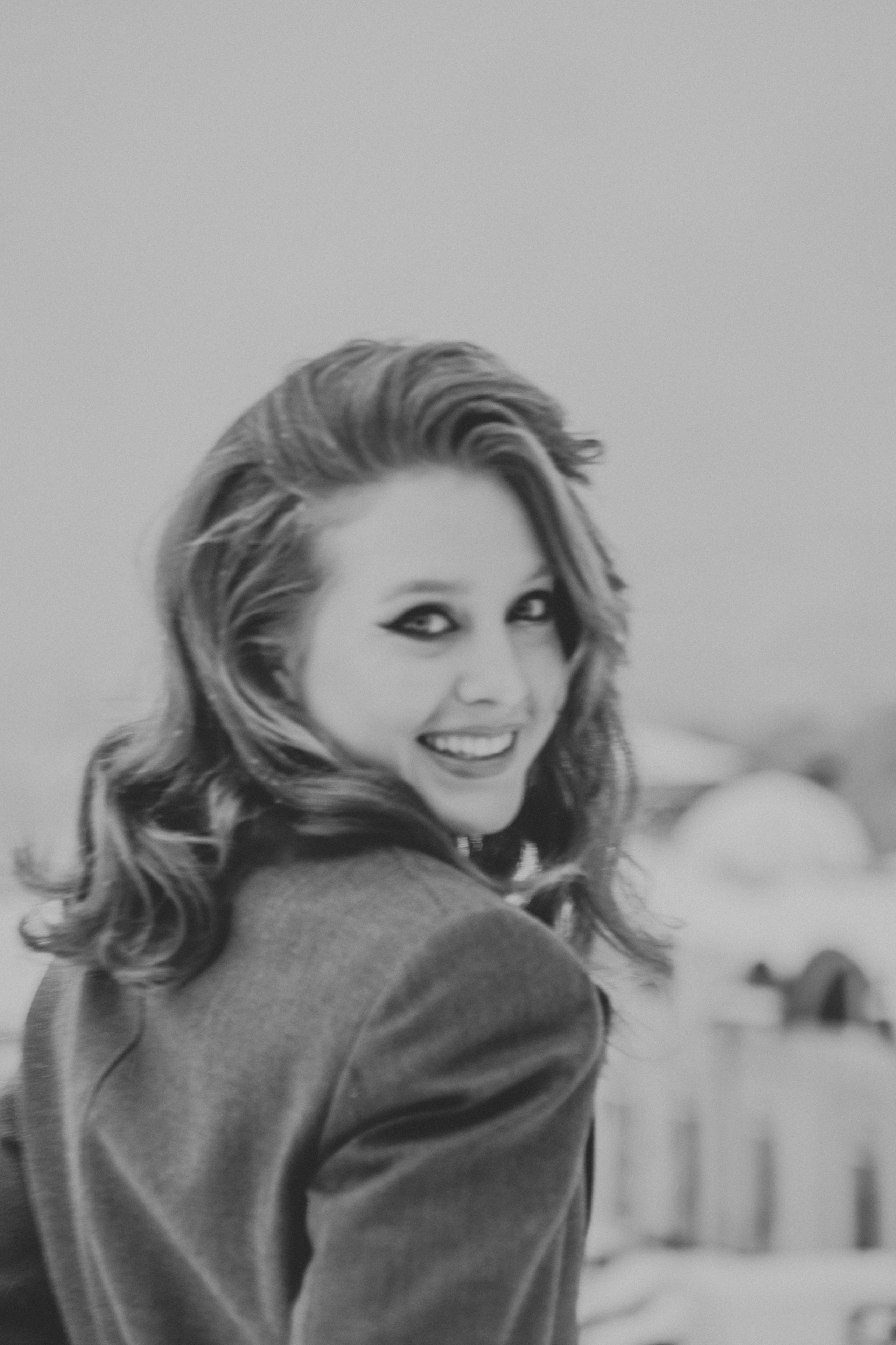 Зимова фотосесія з Анастасією. Весільний та репортажний фотограф в Чернівцях, Олексій Зацерковний