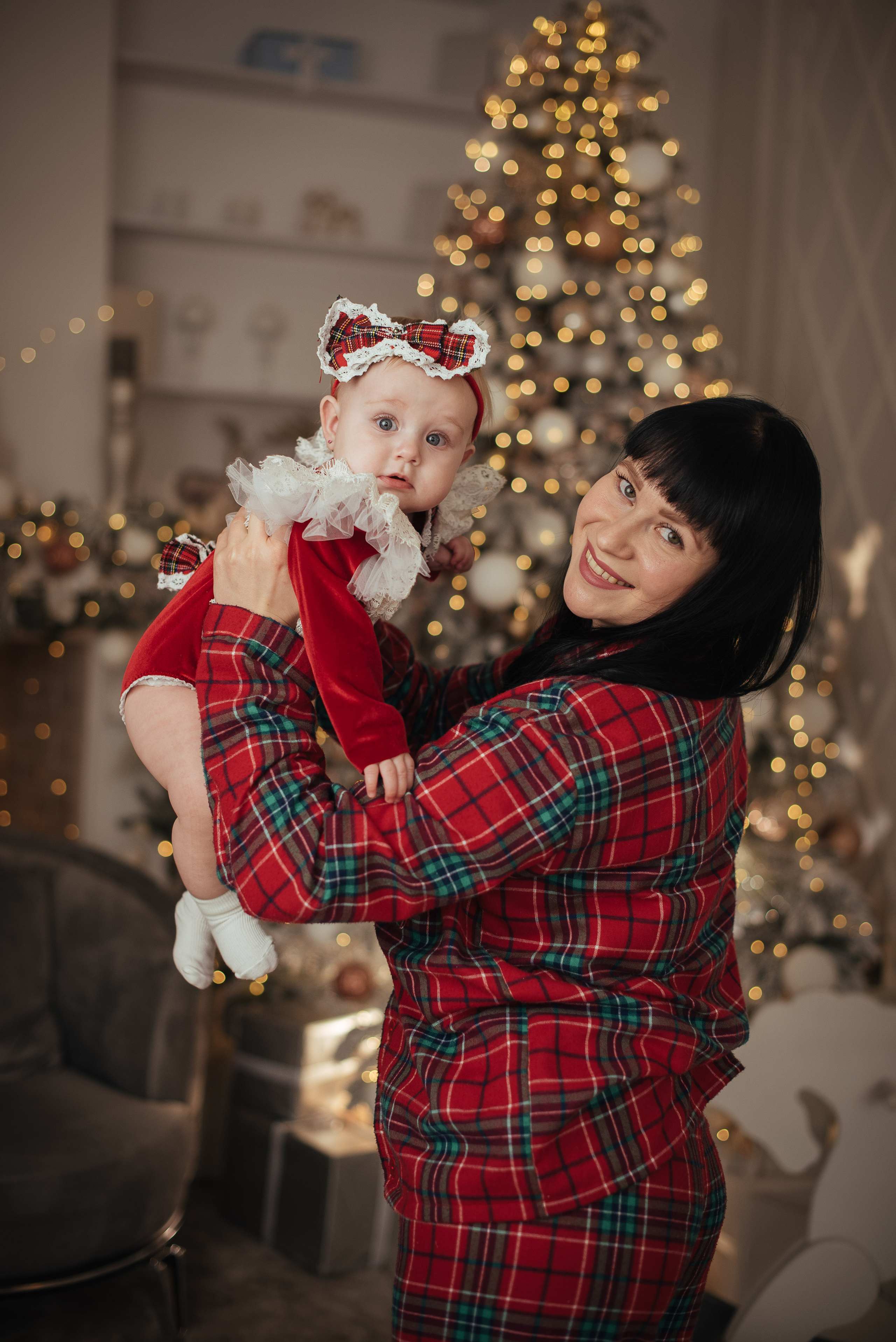 Студійна новорічна зйомка. Весільний та сімейний фотограф в Києві