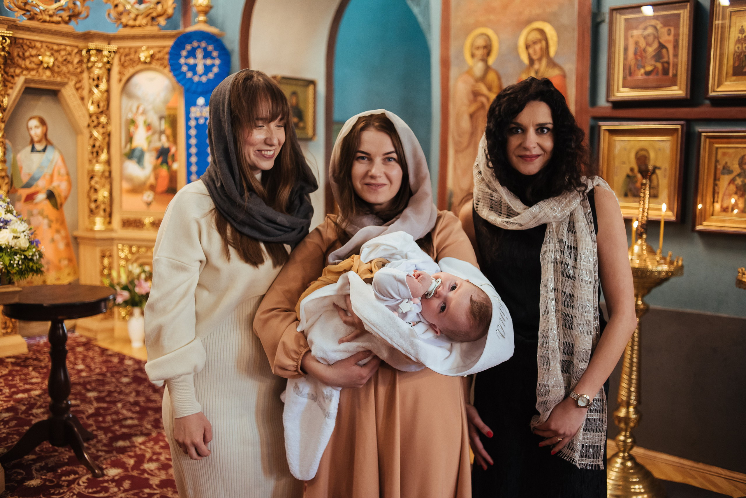 Хрещення маленької Сабіни. Весільний та сімейний фотограф в Києві