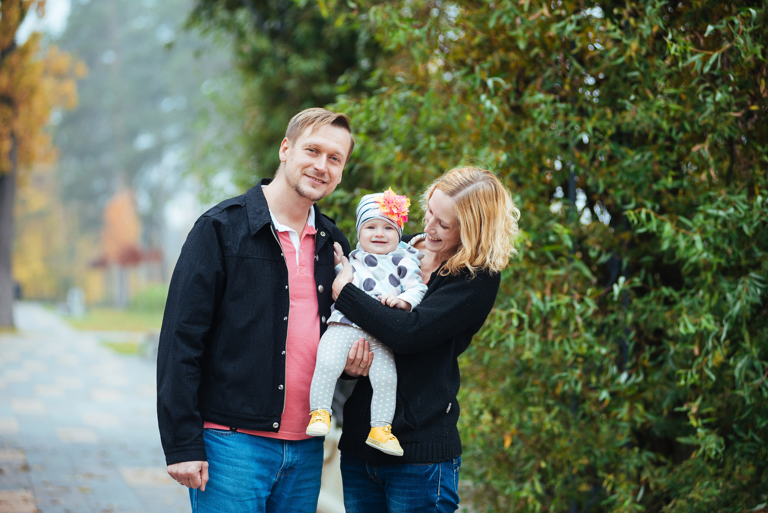 Прогулка восени. Весільний та сімейний фотограф в Києві