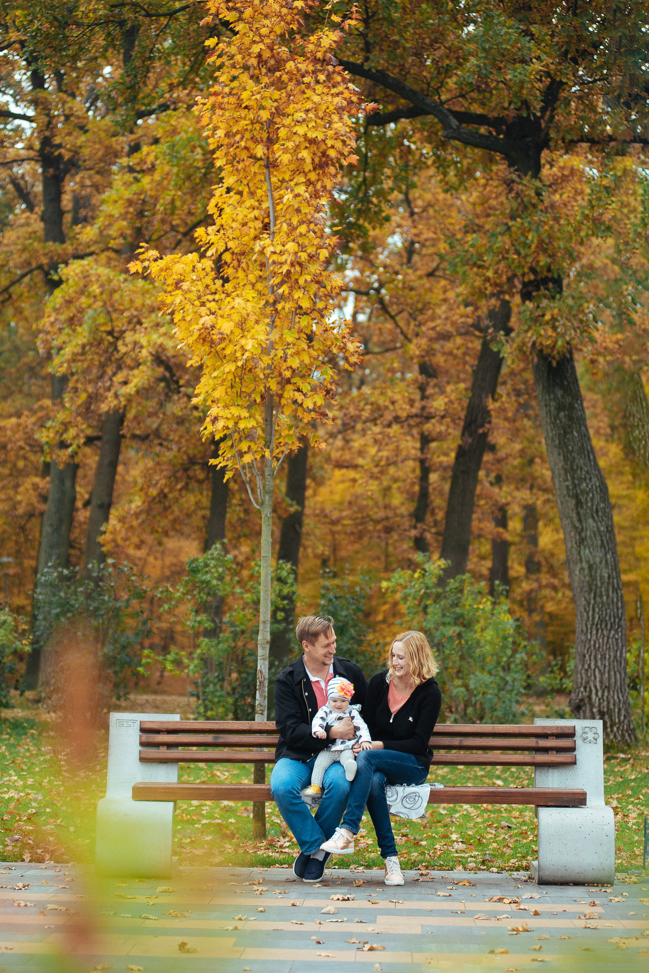 Прогулка восени. Весільний та сімейний фотограф в Києві