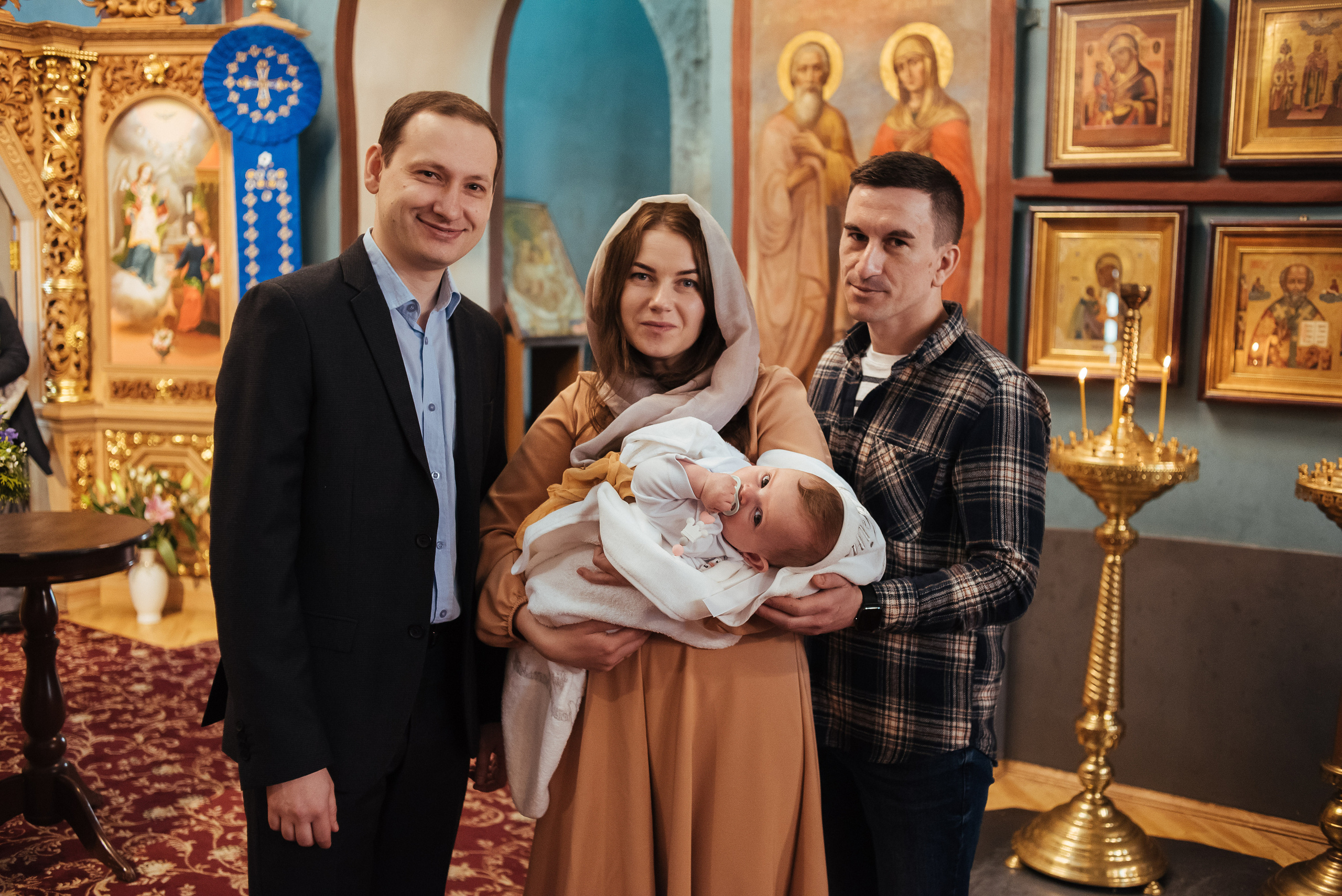 Хрещення маленької Сабіни. Весільний та сімейний фотограф в Києві