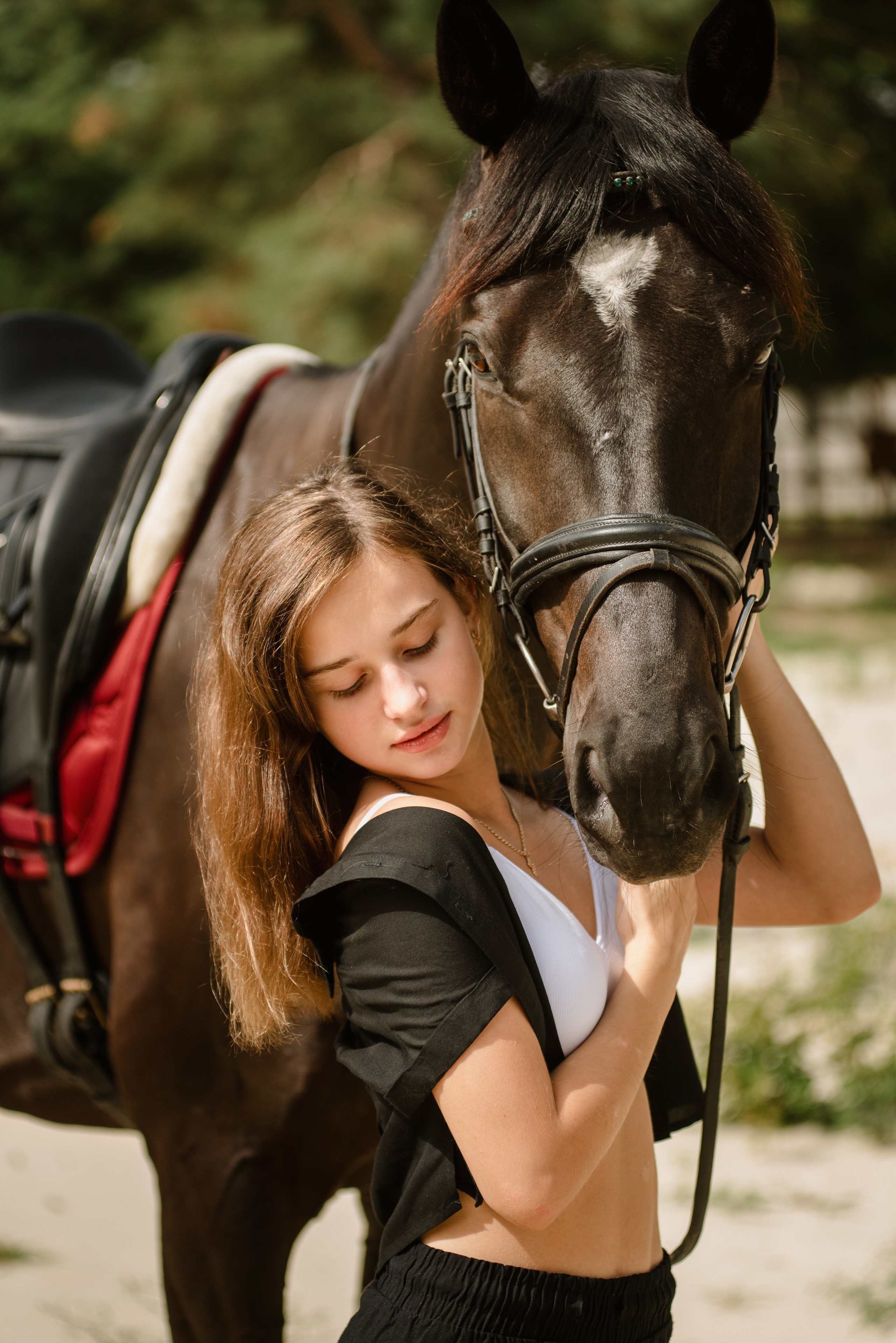 Коні, друзі і веселий настрій. Весільний та сімейний фотограф в Києві
