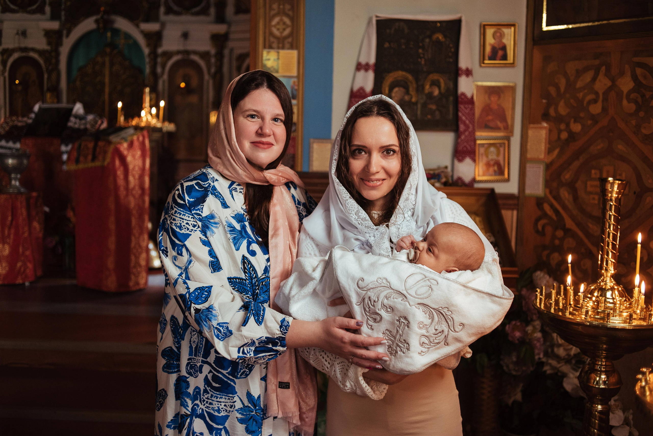 Хрестини Маленького Дмитра. Весільний та сімейний фотограф в Києві