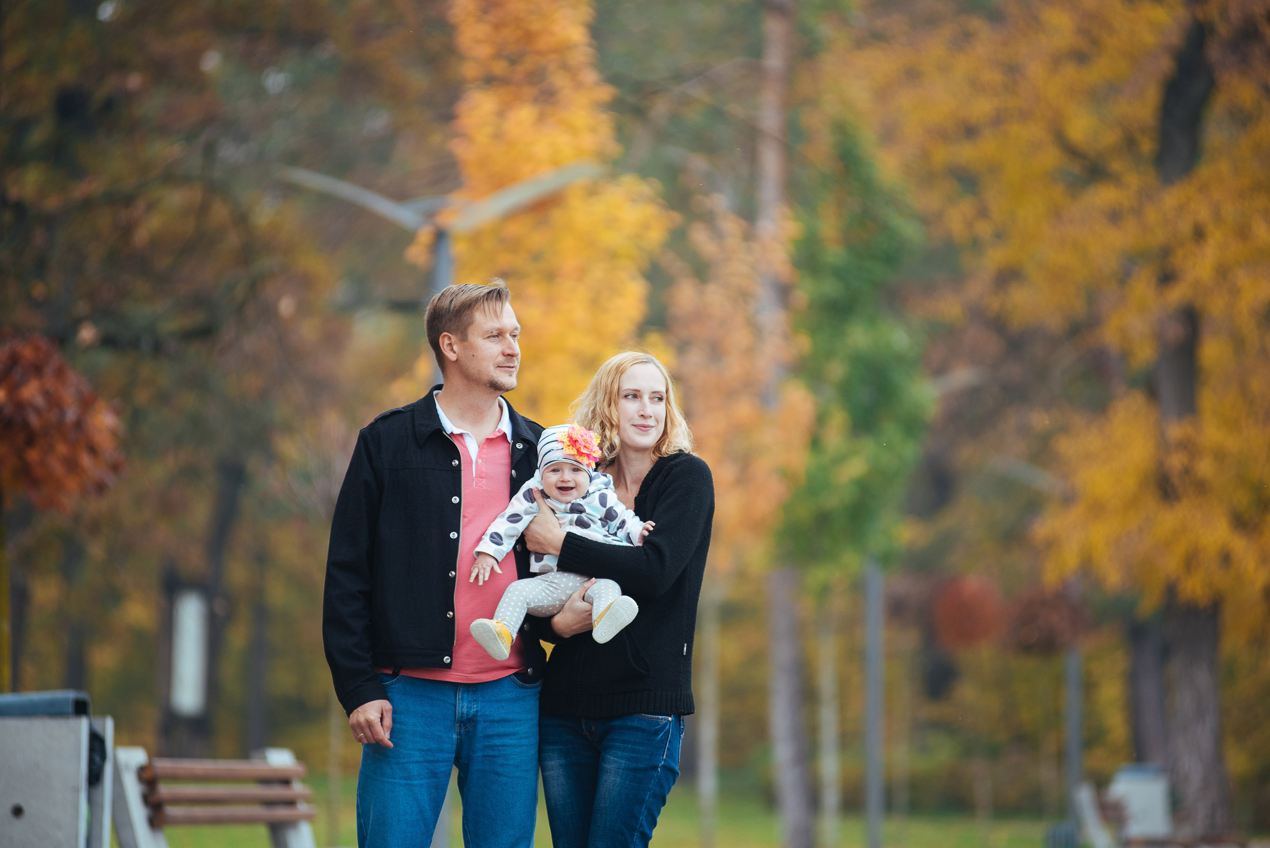 Прогулка восени. Весільний та сімейний фотограф в Києві