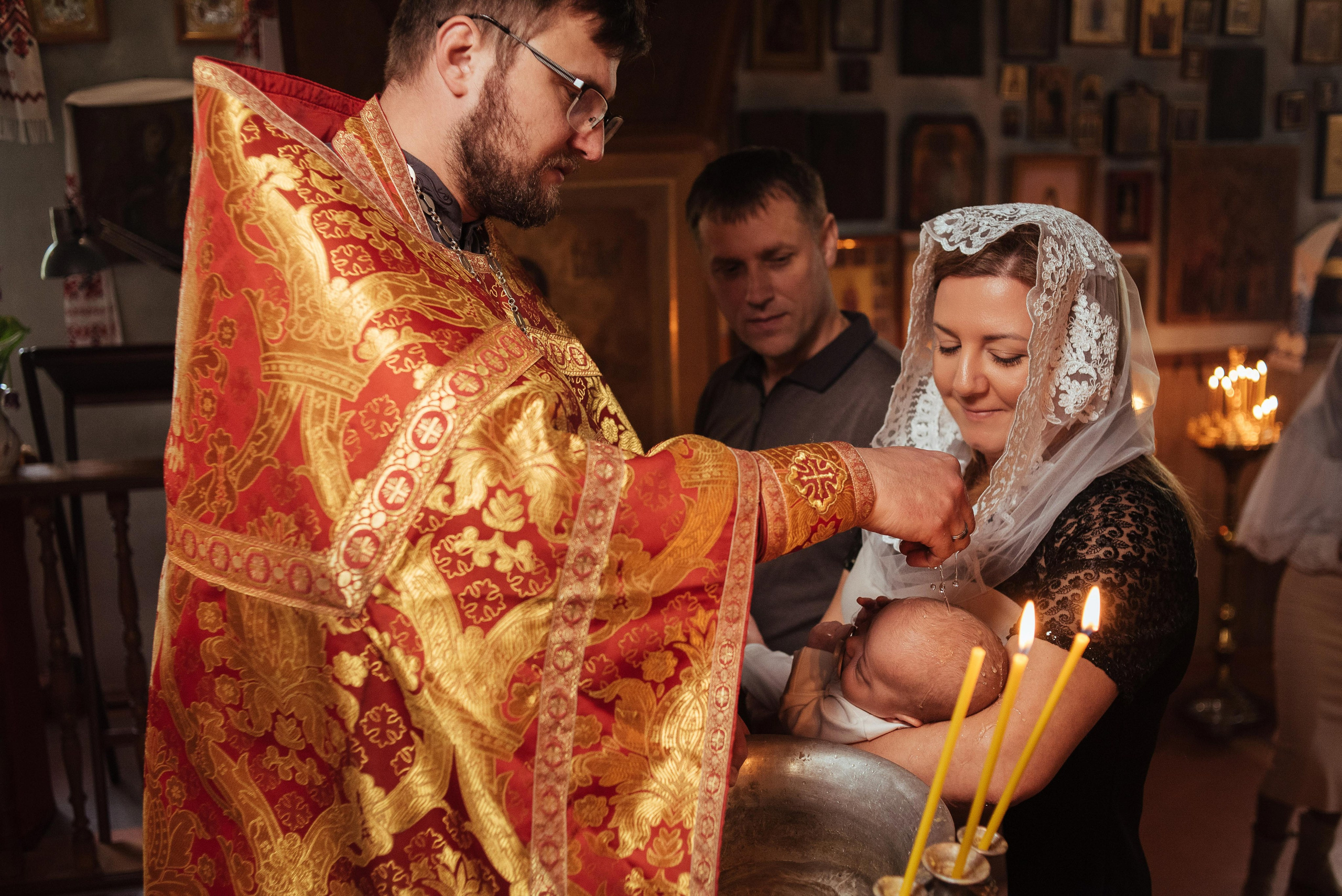 Хрестини Маленького Дмитра. Весільний та сімейний фотограф в Києві