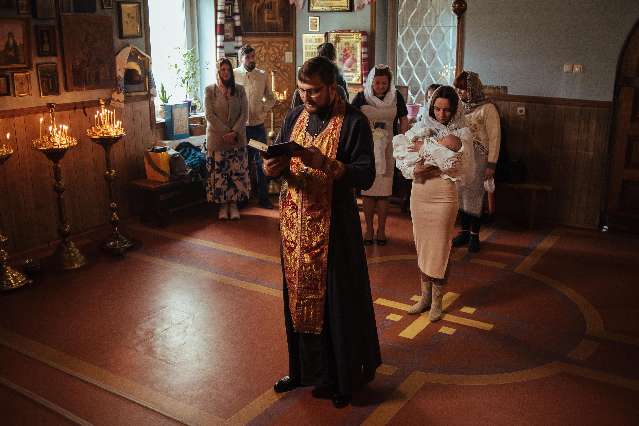 Хрестини Маленького Дмитра. Весільний та сімейний фотограф в Києві