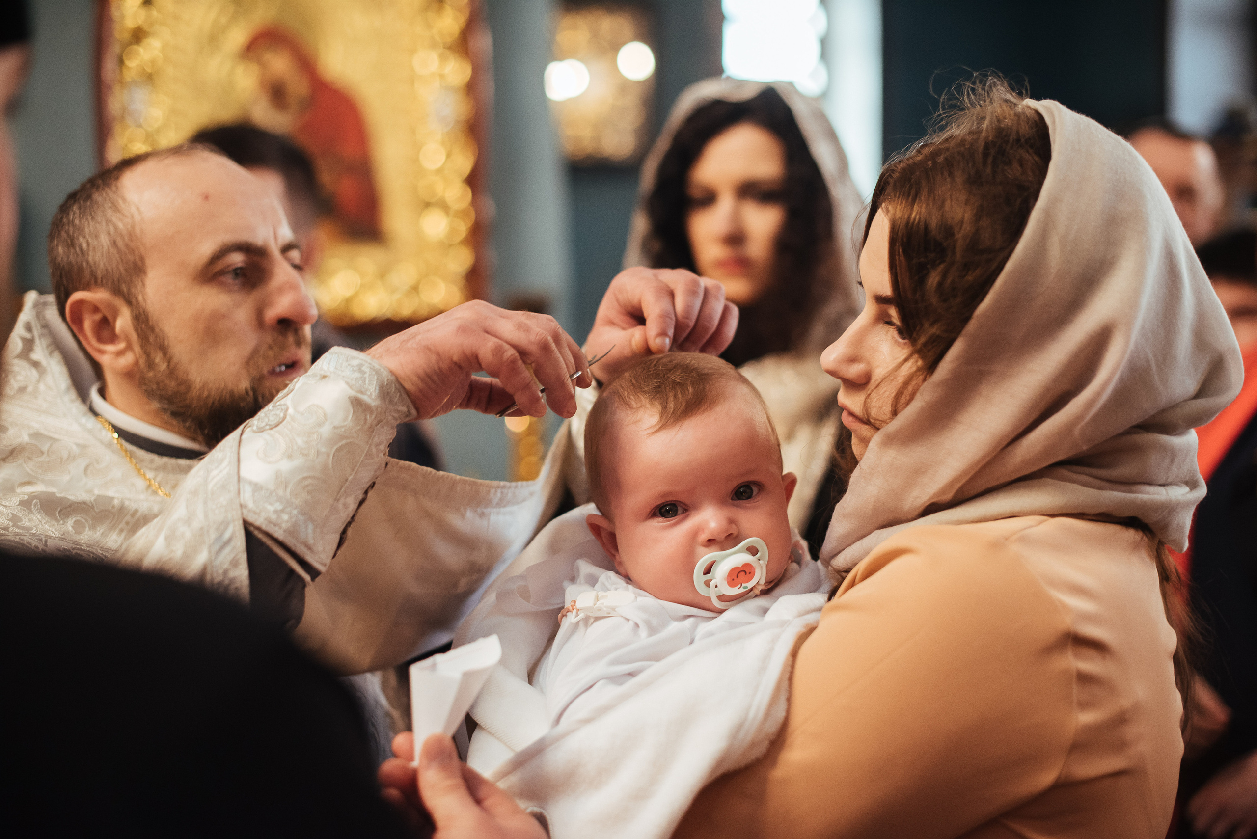 Хрещення маленької Сабіни. Весільний та сімейний фотограф в Києві