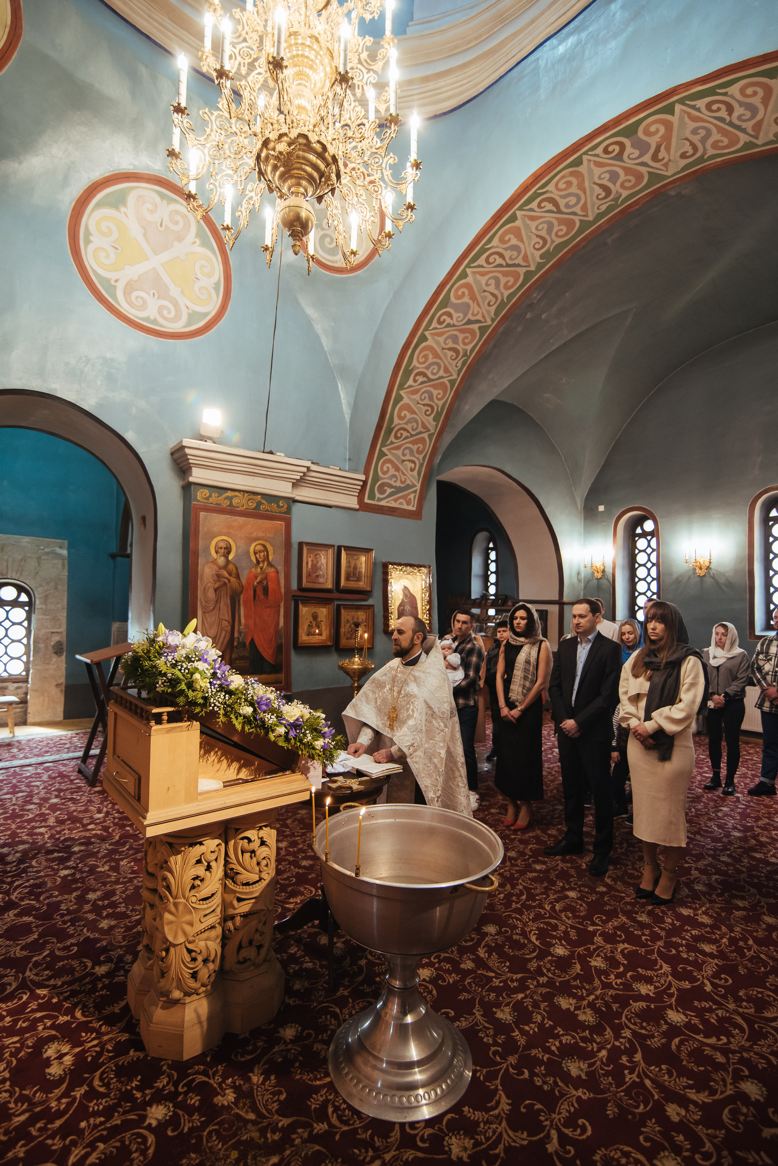 Хрещення маленької Сабіни. Весільний та сімейний фотограф в Києві