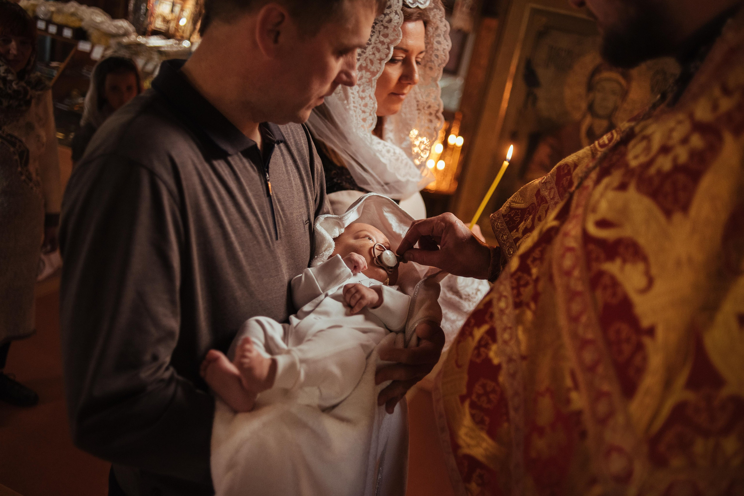 Хрестини Маленького Дмитра. Весільний та сімейний фотограф в Києві