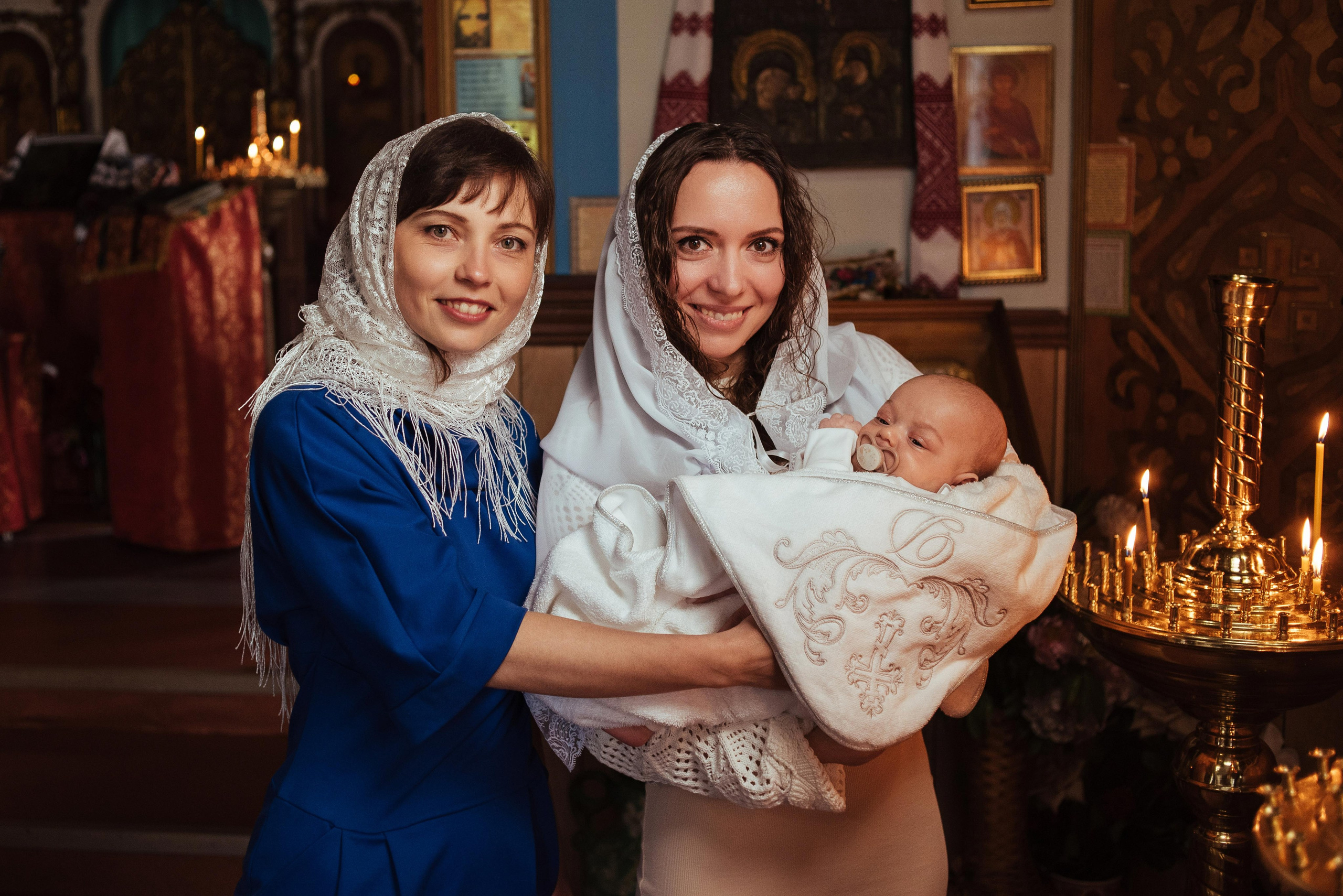 Хрестини Маленького Дмитра. Весільний та сімейний фотограф в Києві