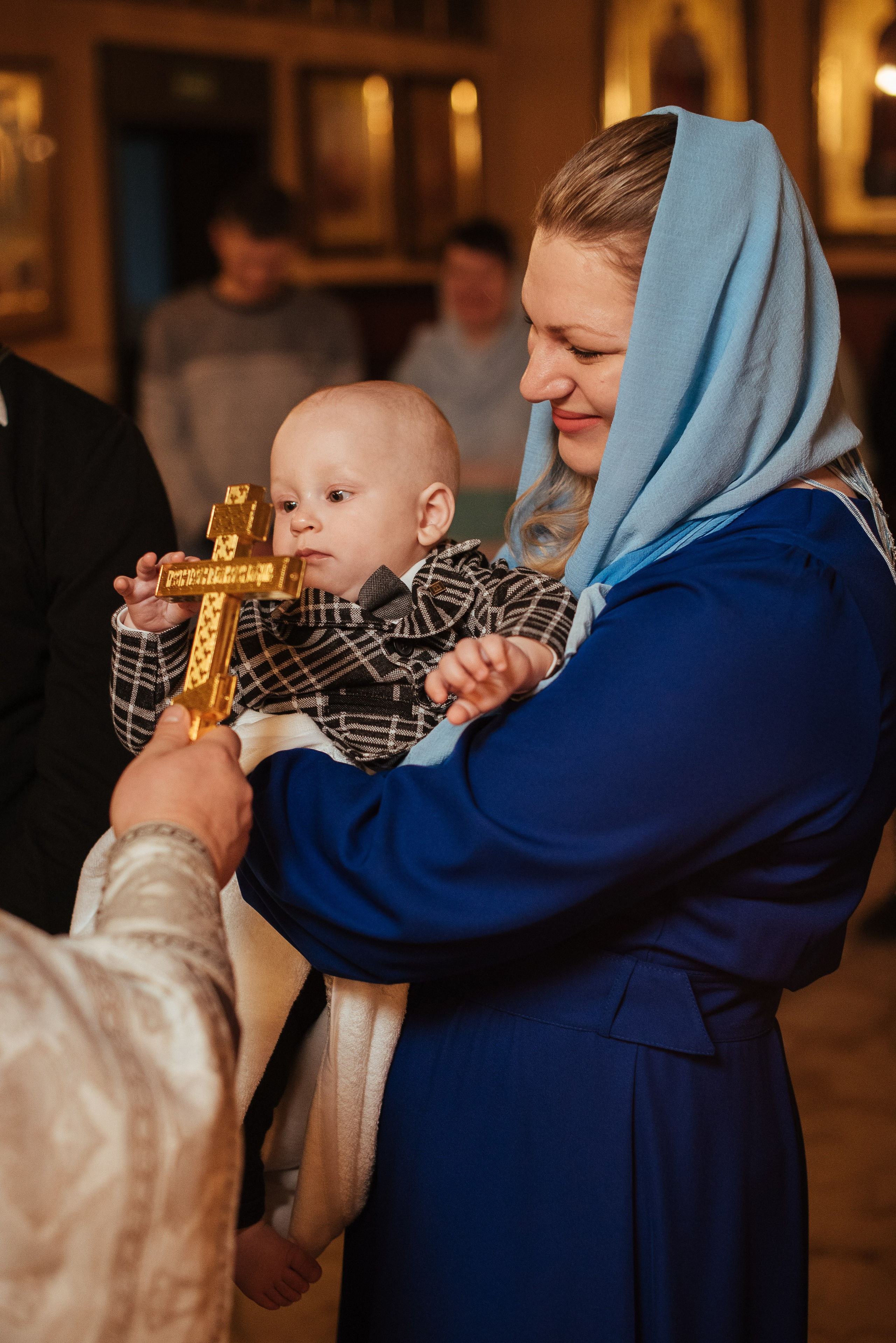 Хрещення маленького Ярослава. Весільний та сімейний фотограф в Києві