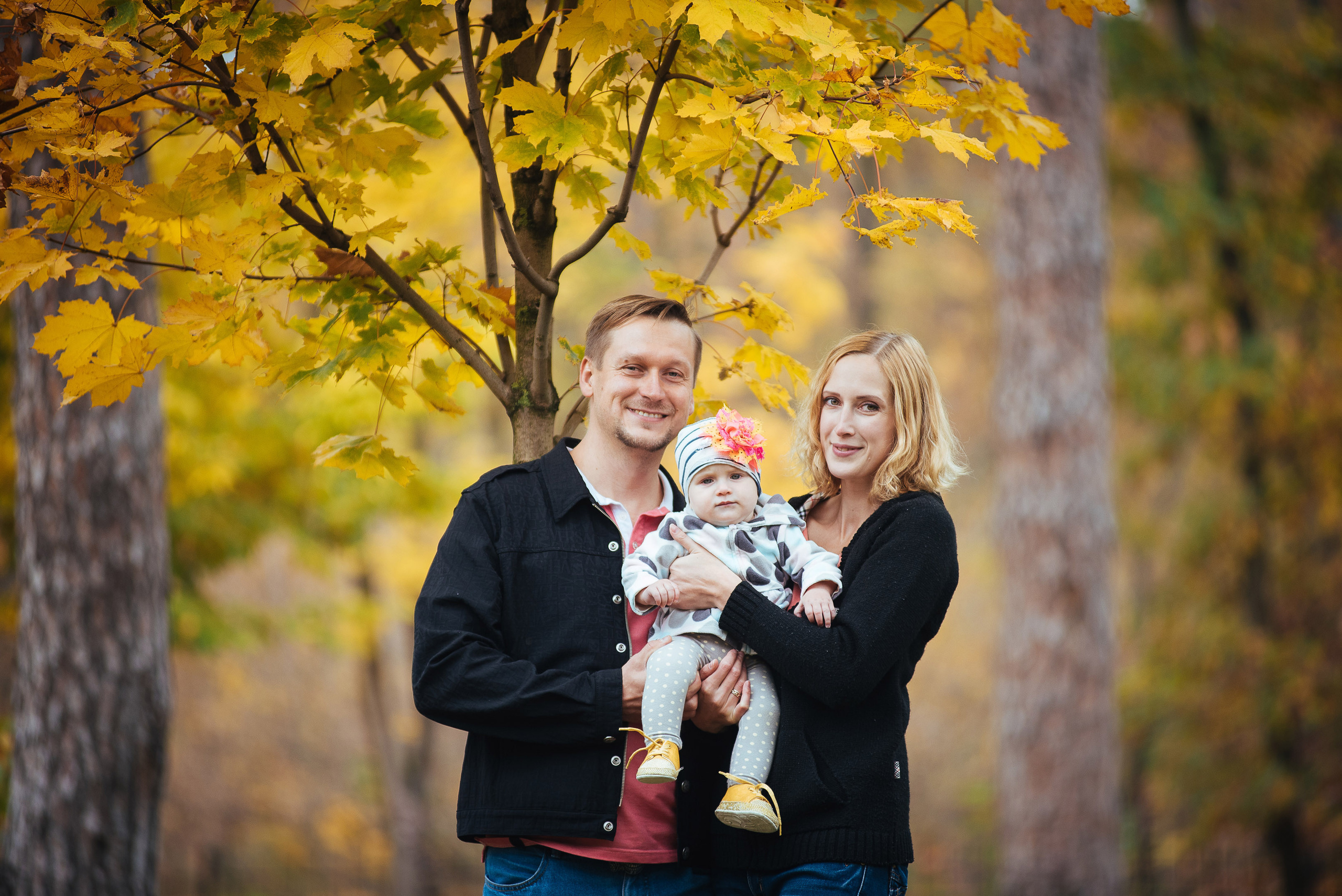 Прогулка восени. Весільний та сімейний фотограф в Києві