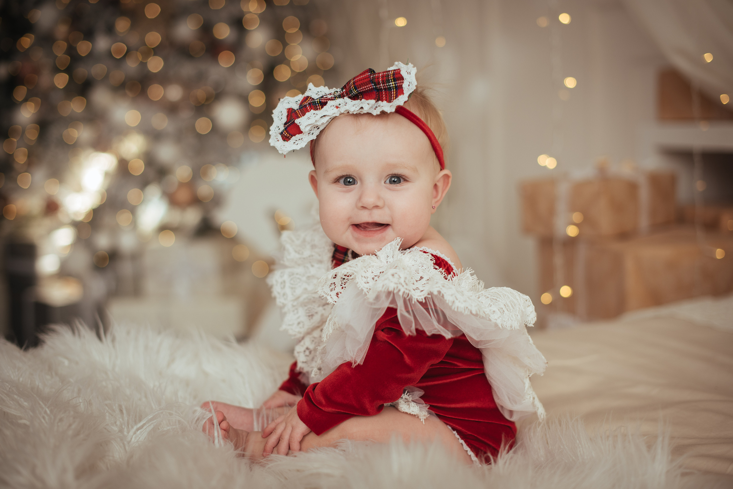 Студійна новорічна зйомка. Весільний та сімейний фотограф в Києві