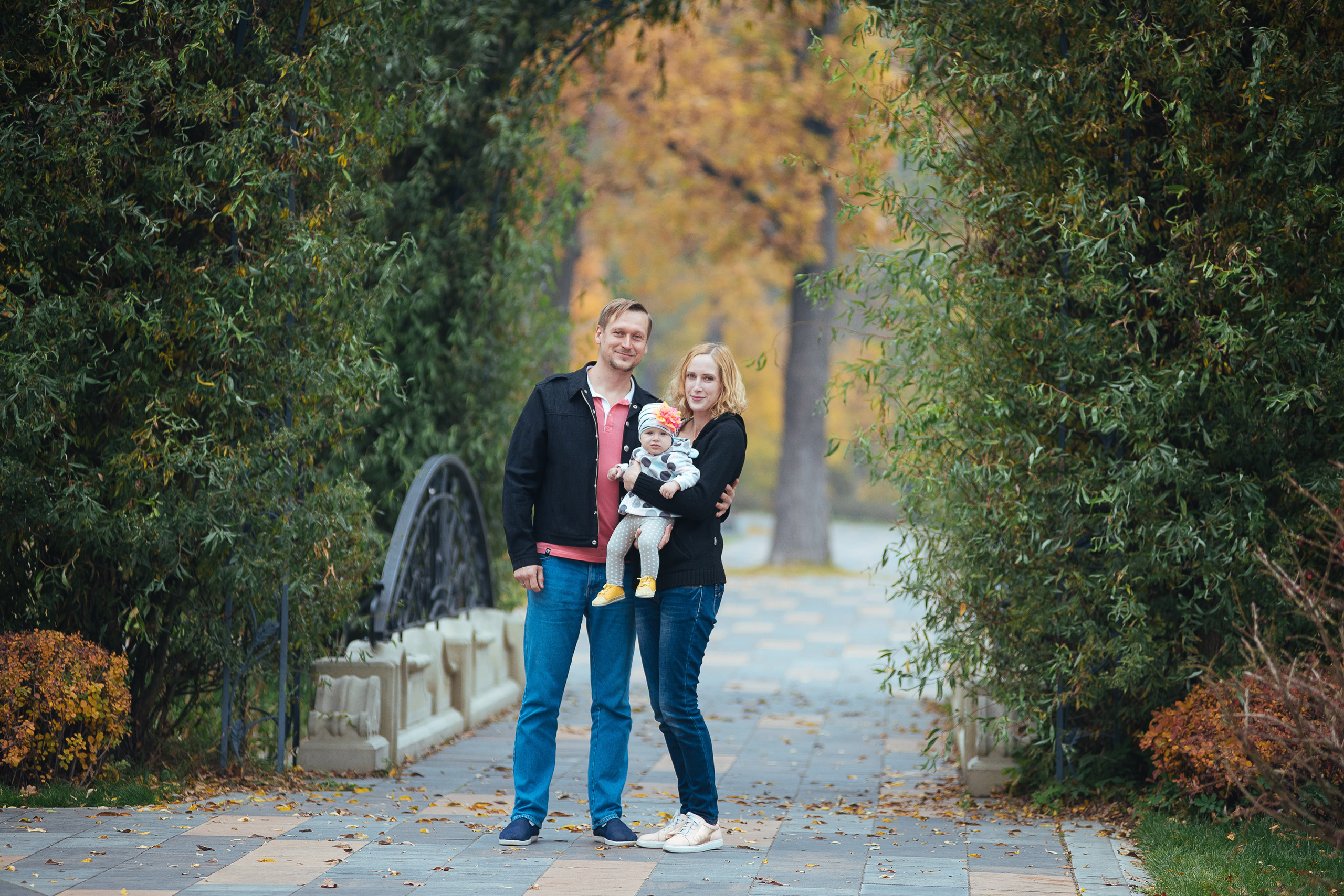 Прогулка восени. Весільний та сімейний фотограф в Києві