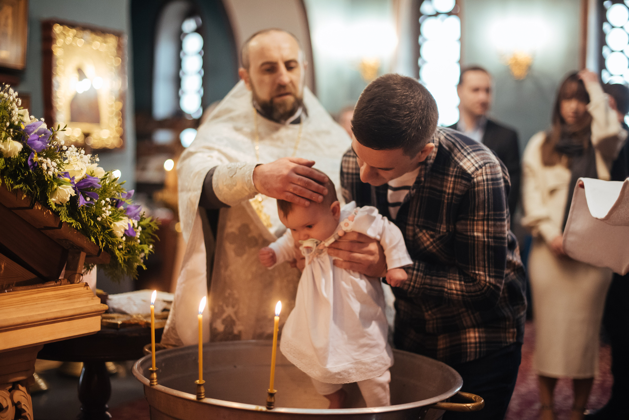 Хрещення маленької Сабіни. Весільний та сімейний фотограф в Києві