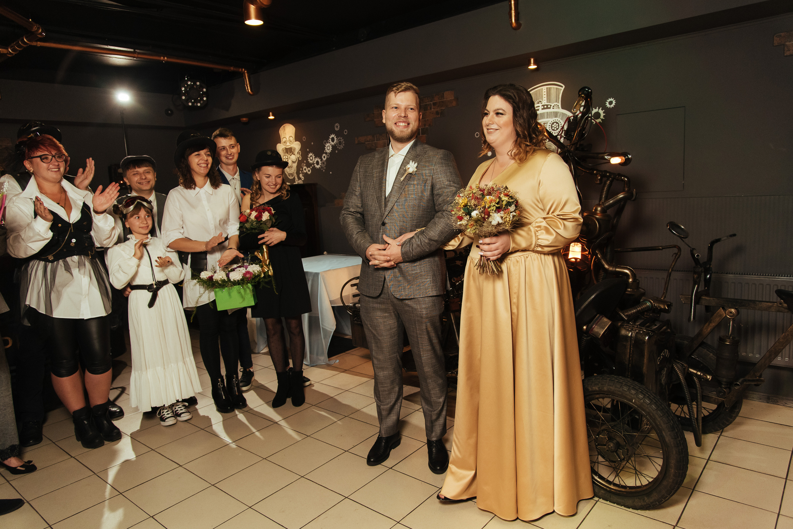 Віктор та Вероніка «Steampunk style wedding». Весільний та сімейний фотограф в Києві
