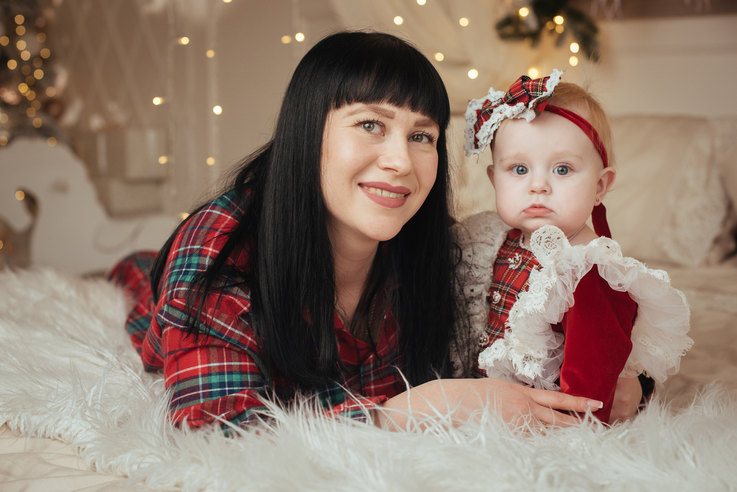 Студійна новорічна зйомка. Весільний та сімейний фотограф в Києві