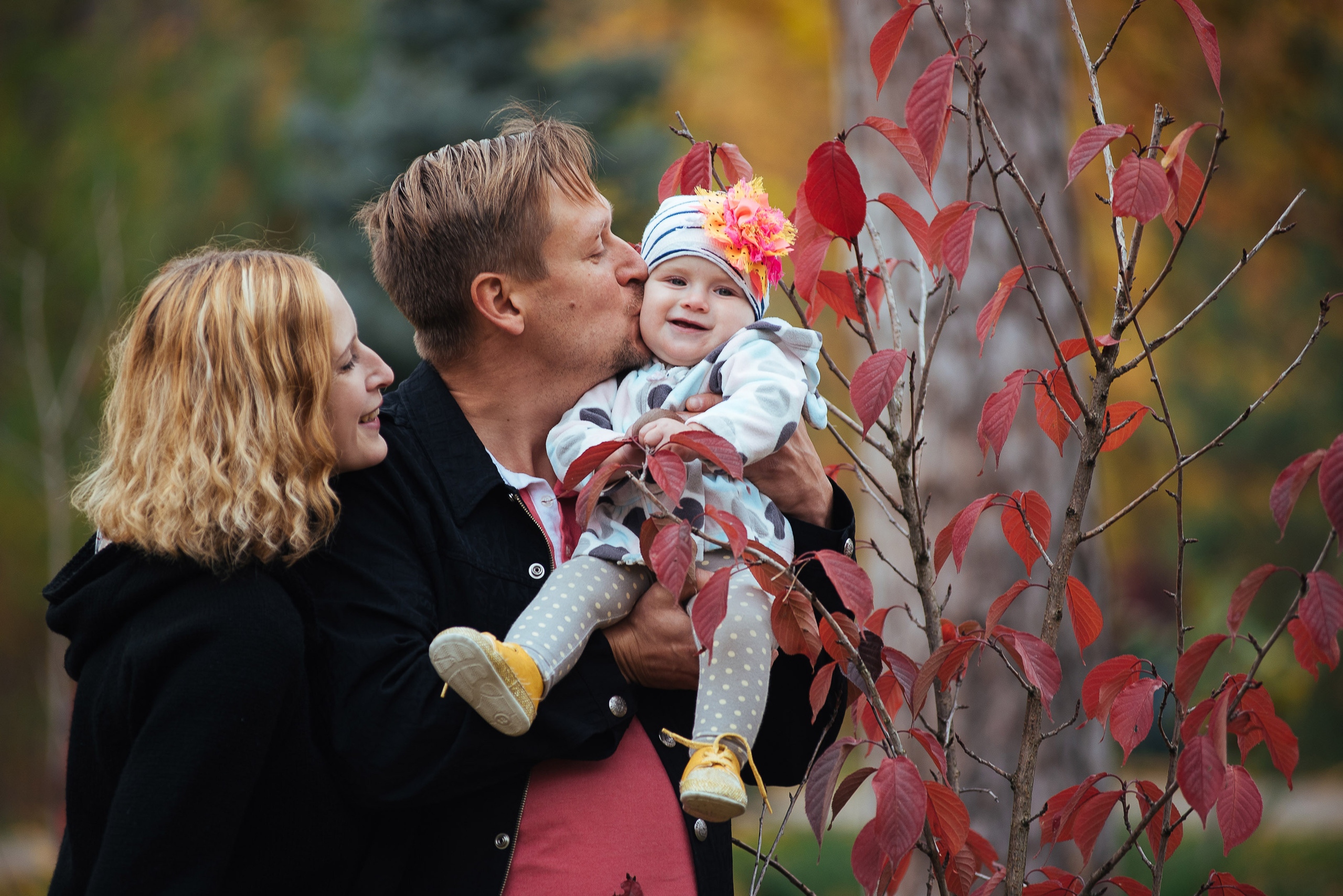 Прогулка восени. Весільний та сімейний фотограф в Києві