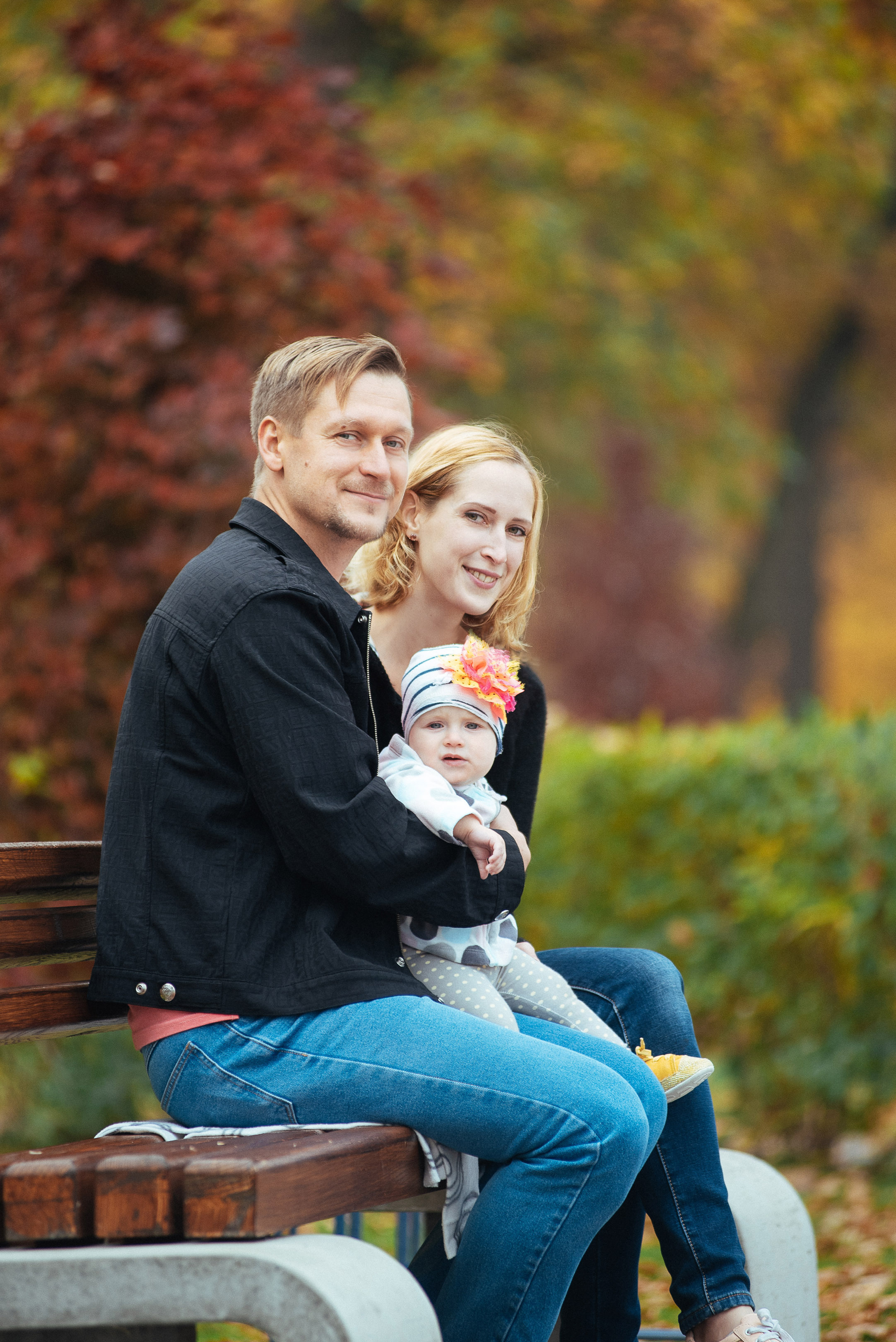 Прогулка восени. Весільний та сімейний фотограф в Києві