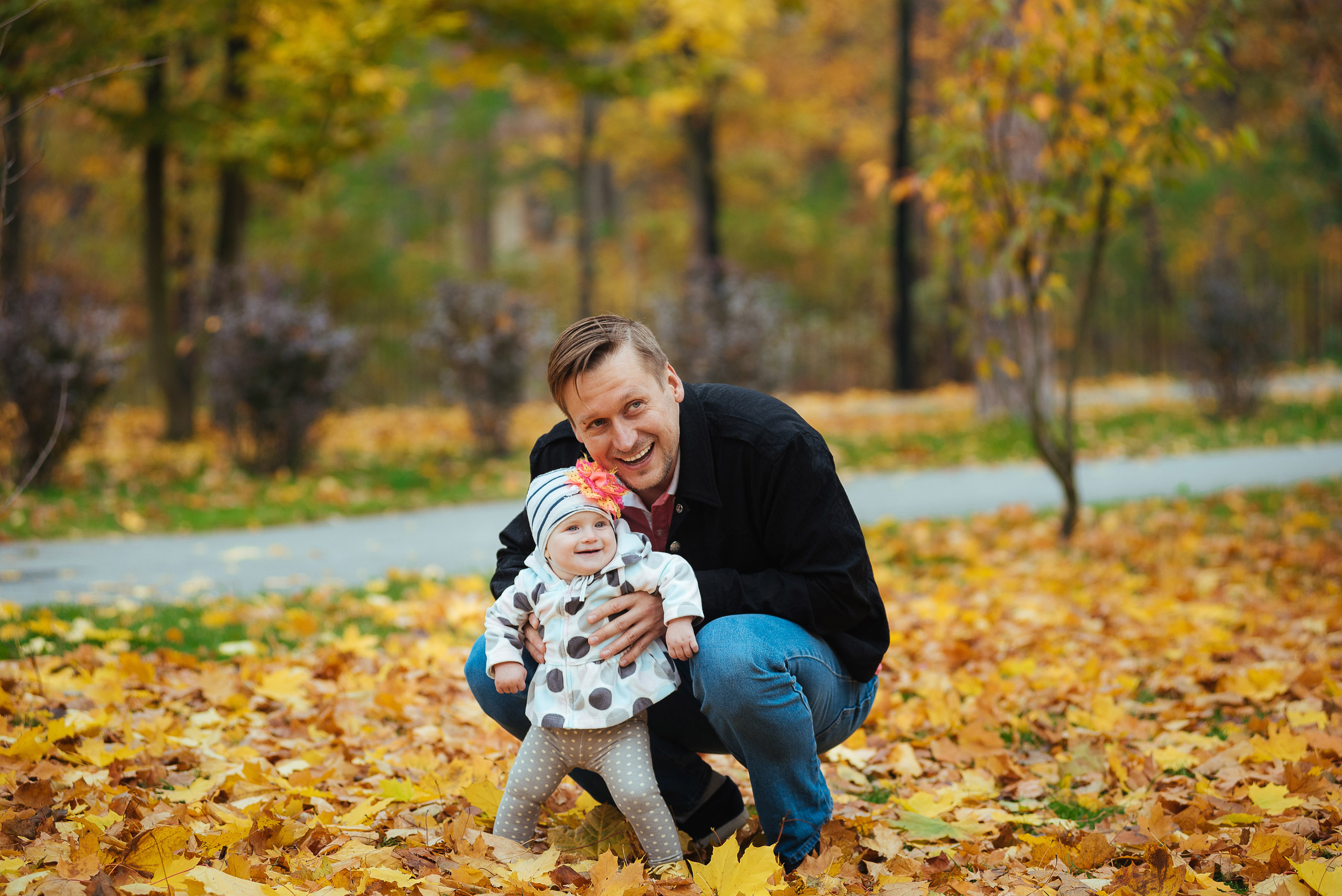 Прогулка восени. Весільний та сімейний фотограф в Києві
