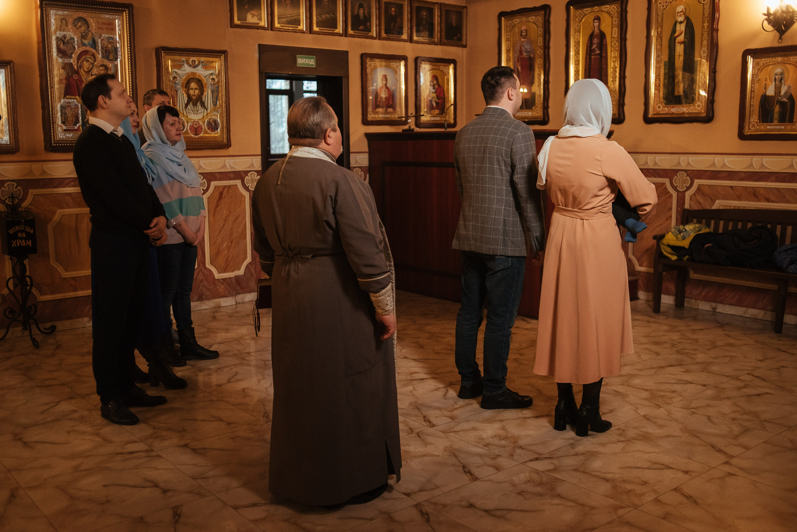 Хрещення маленького Ярослава. Весільний та сімейний фотограф в Києві