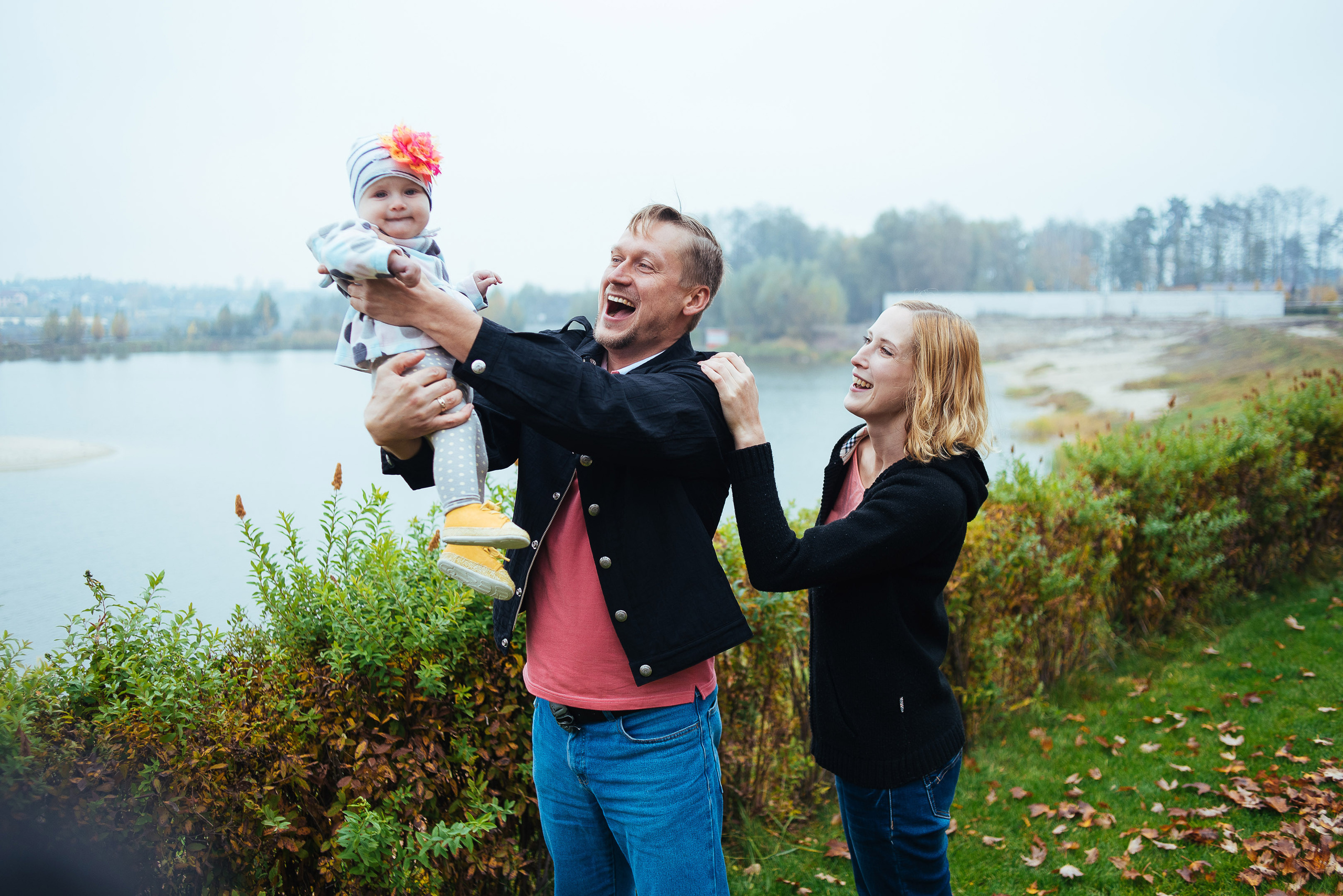 Прогулка восени. Весільний та сімейний фотограф в Києві