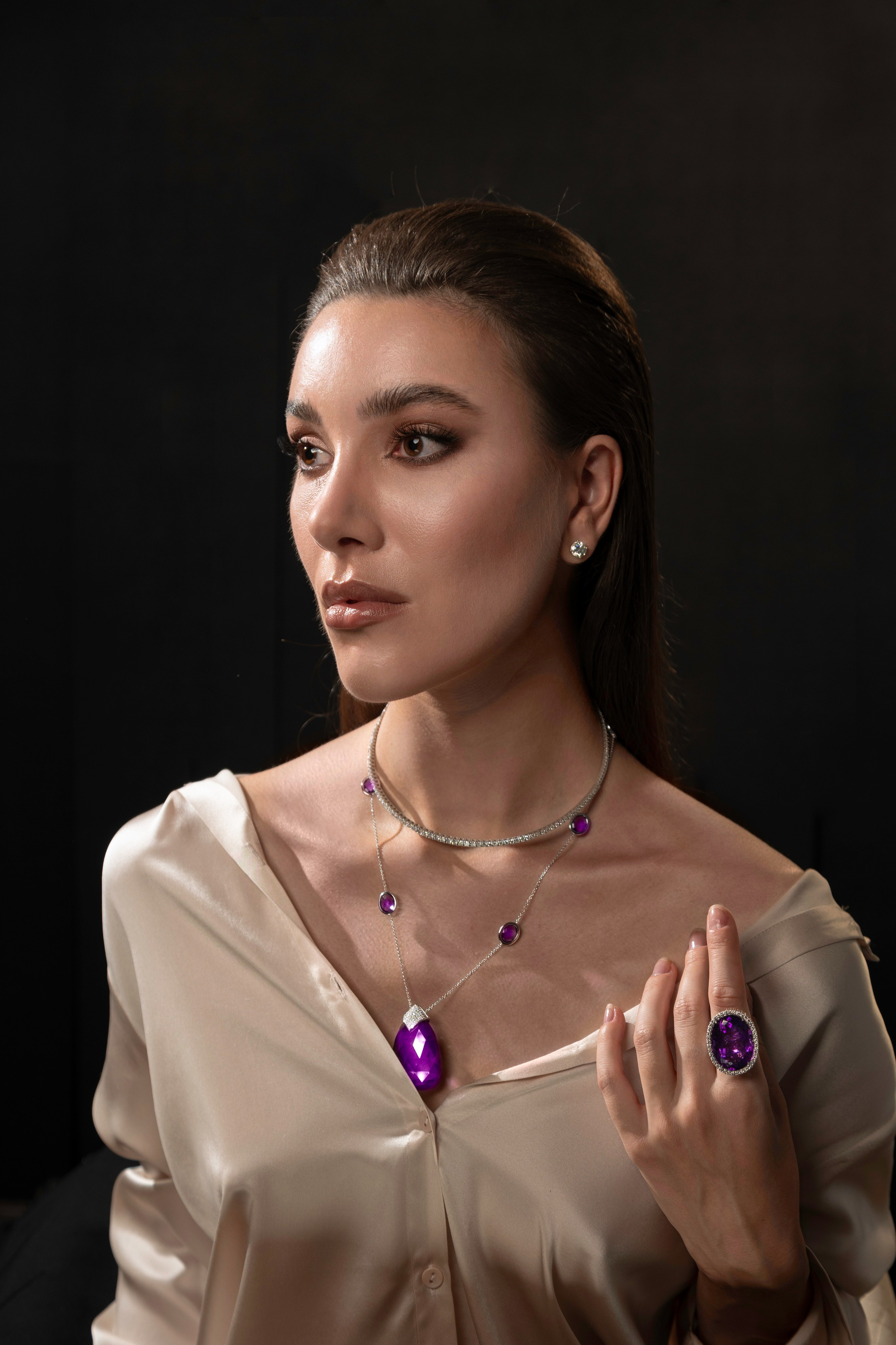 Jewelry. Creative director Fashion and lifestyle photographer