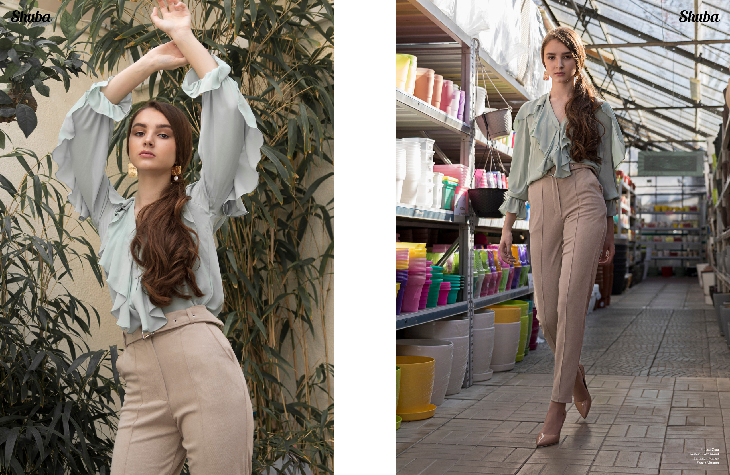 Shuba magazine: Issue33 Green space. Фешн, имиджевый и предметный фотограф в Украине и ОАЭ