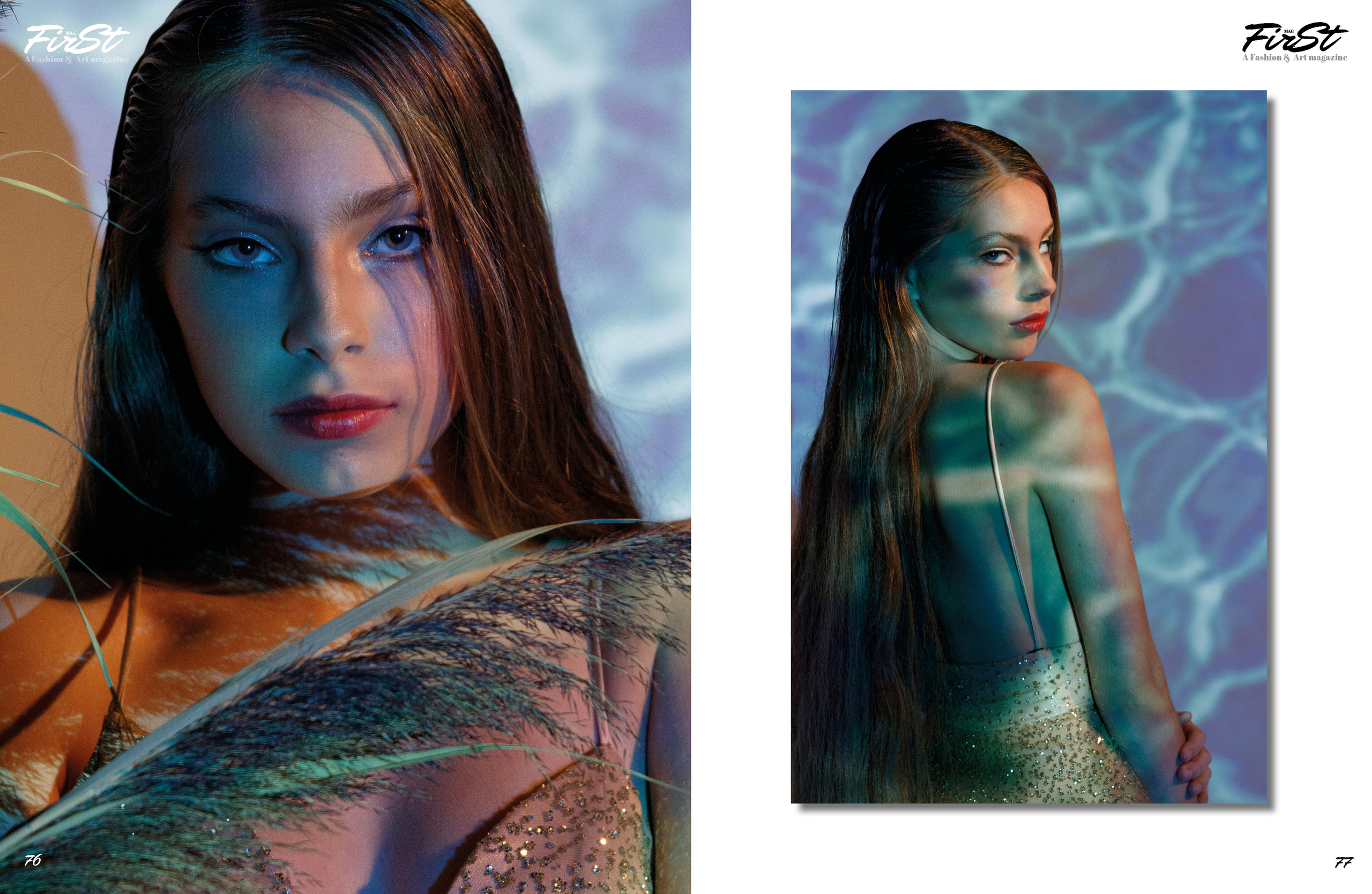 The first magazine: Print January 2021 Reflected moon. Фешн, имиджевый и предметный фотограф в Украине и ОАЭ