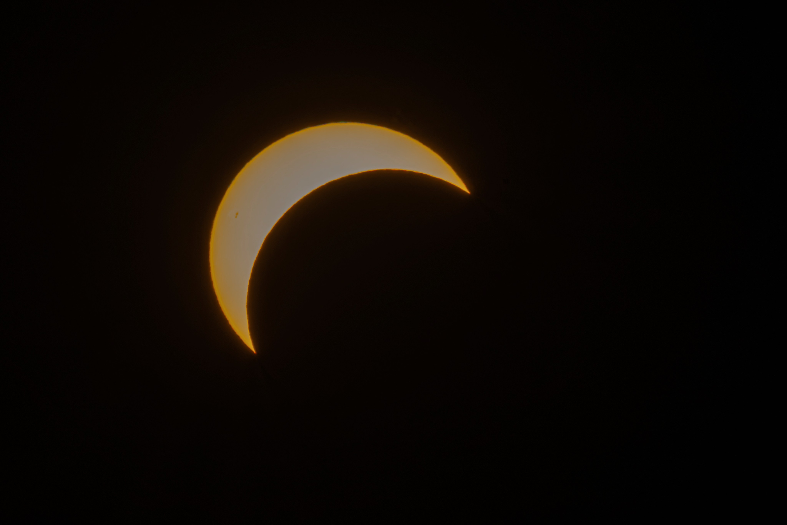 Partial Solar Eclipse on August 12,  2026 view from Ventspils, Latvia. Aleksejs Šarīpins. Aleksey Sharypin photographer.