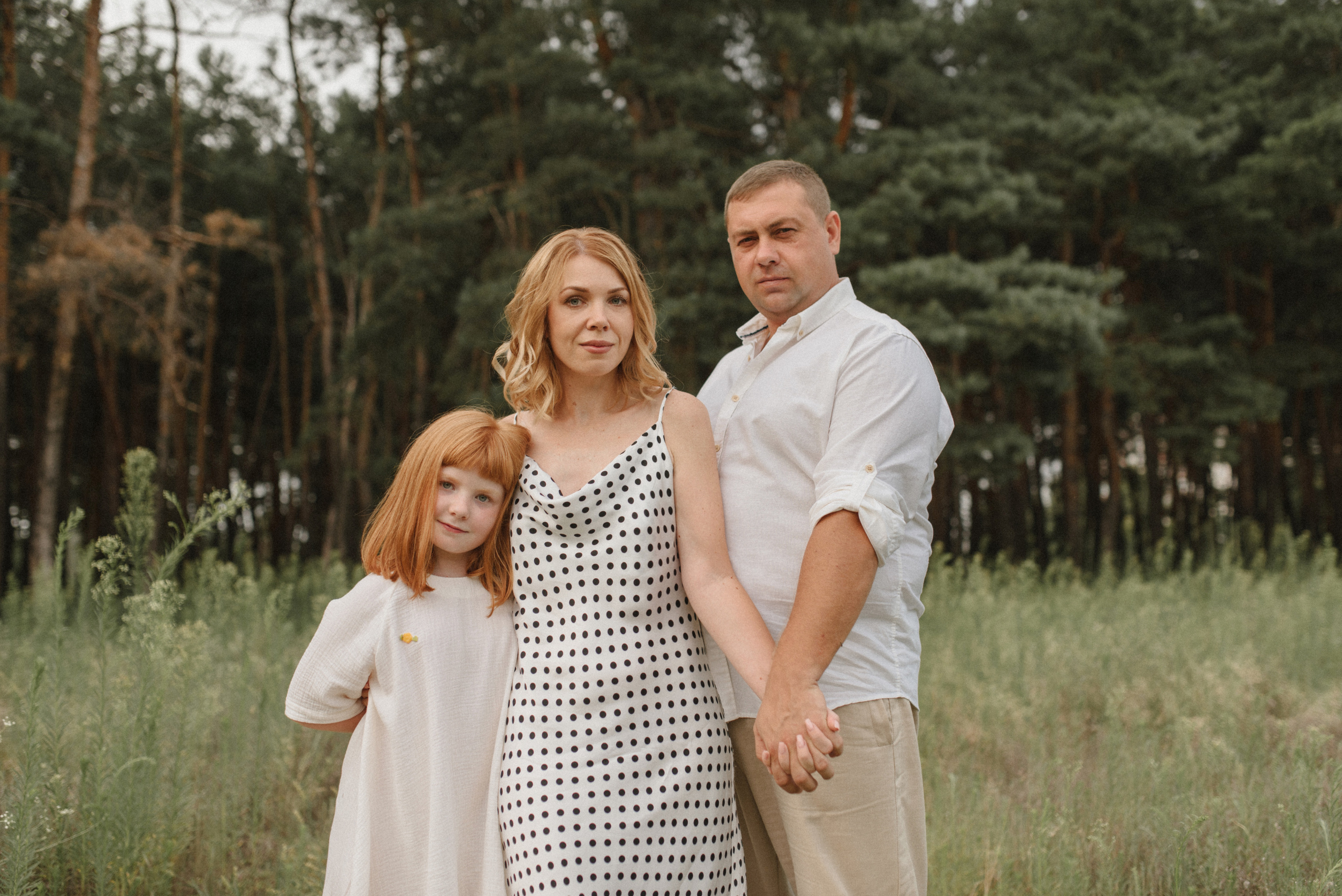 Семейная фотосессия в лесу. FOTOGRAF Ryzhykova Valentyna Kraków Polska