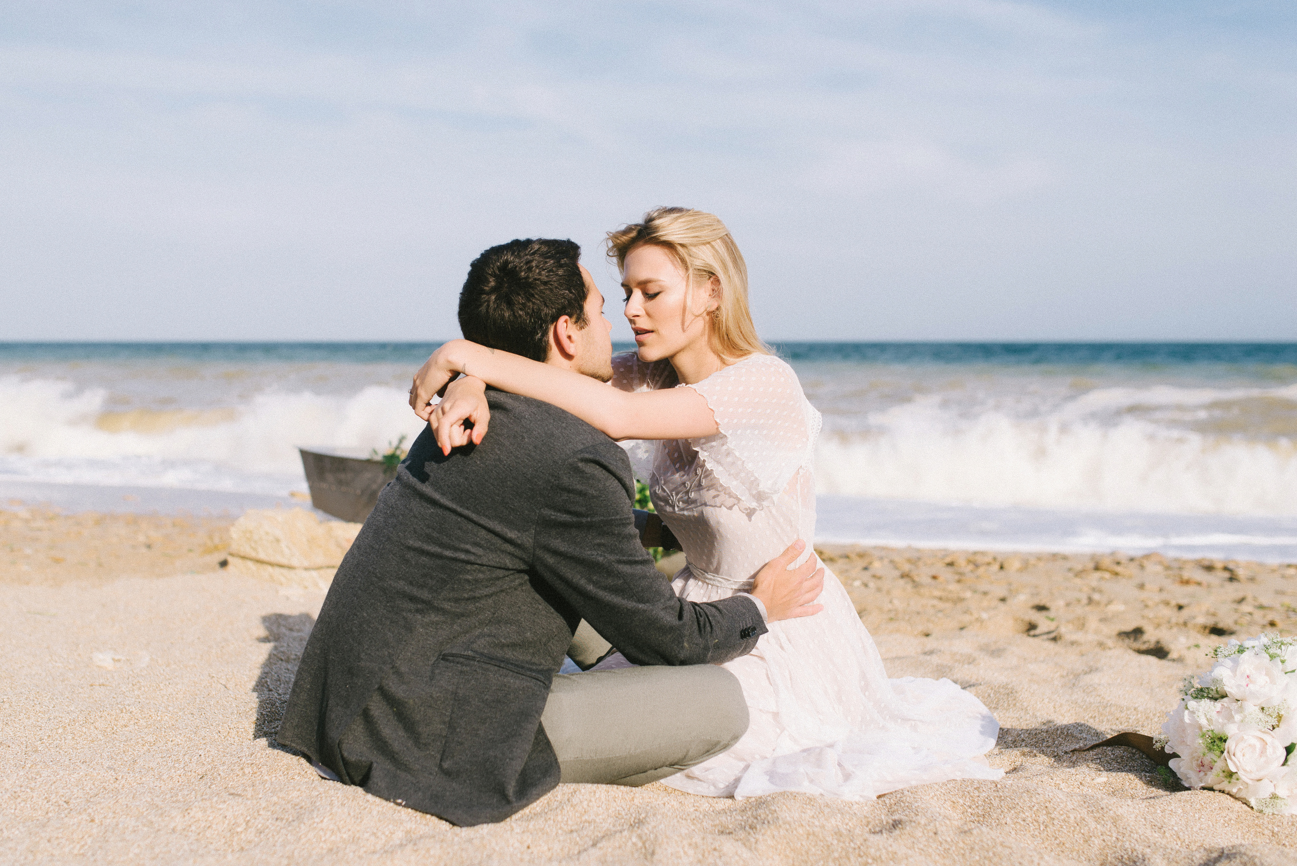 Морская свадебная фотосессия. FOTOGRAF Ryzhykova Valentyna Kraków Polska