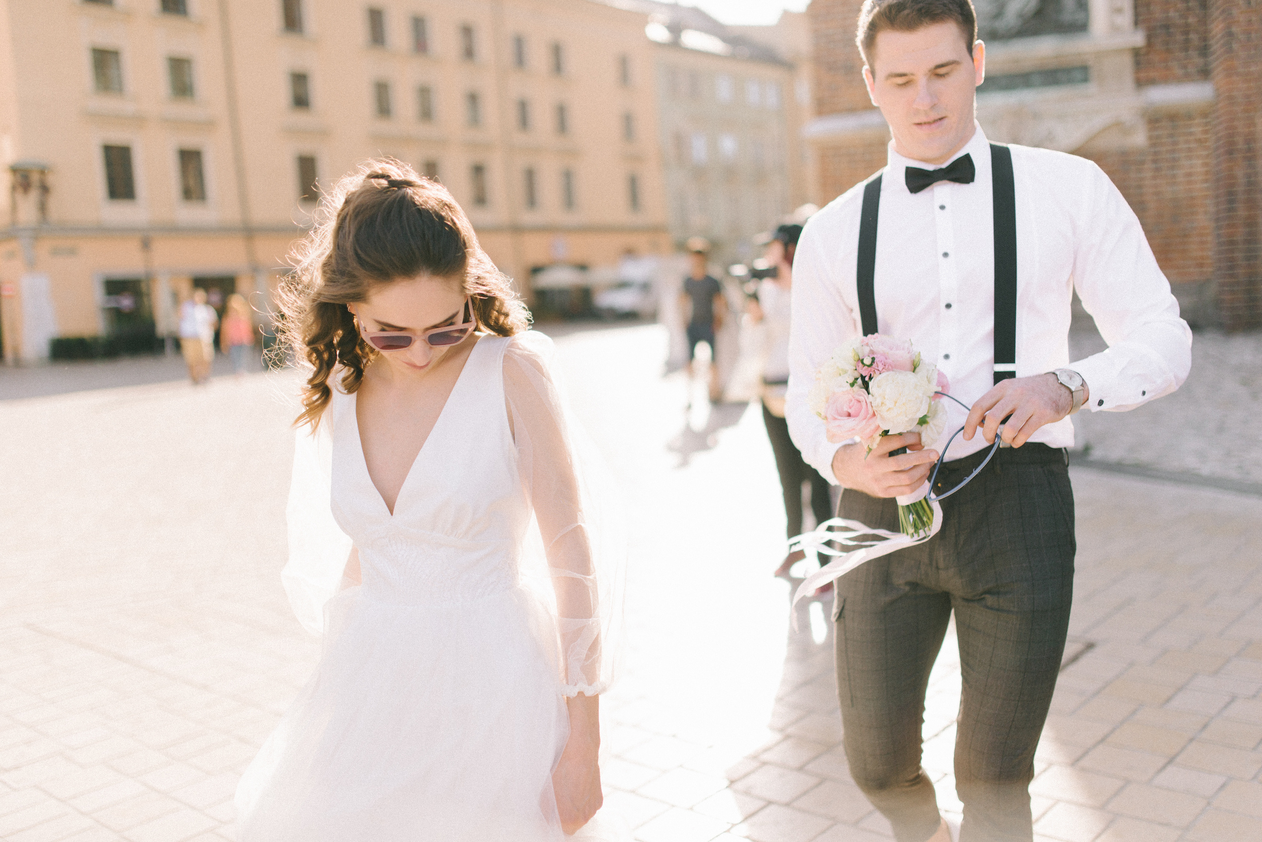 Свадебная съемка в Кракове. FOTOGRAF Ryzhykova Valentyna Kraków Polska