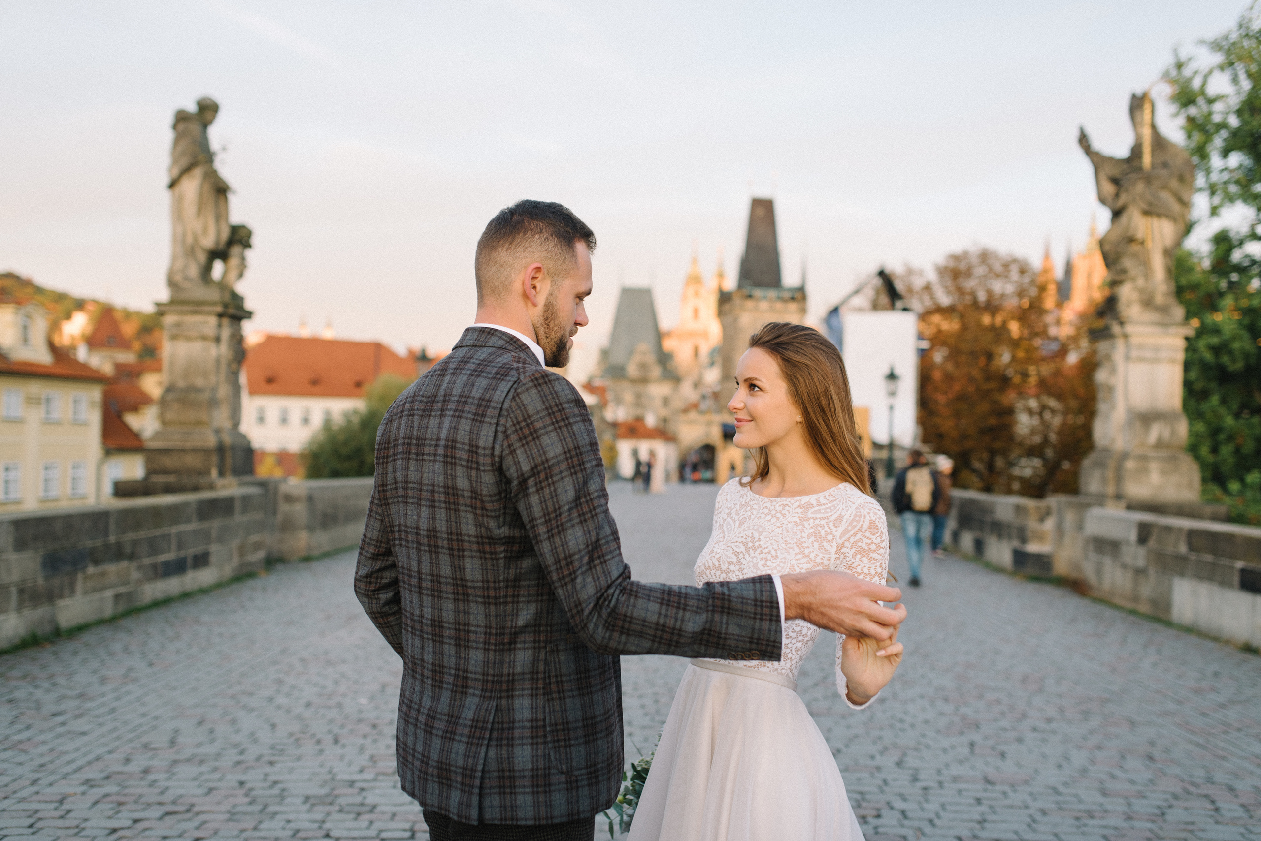 Свадебная съемка в Праге. FOTOGRAF Ryzhykova Valentyna Kraków Polska