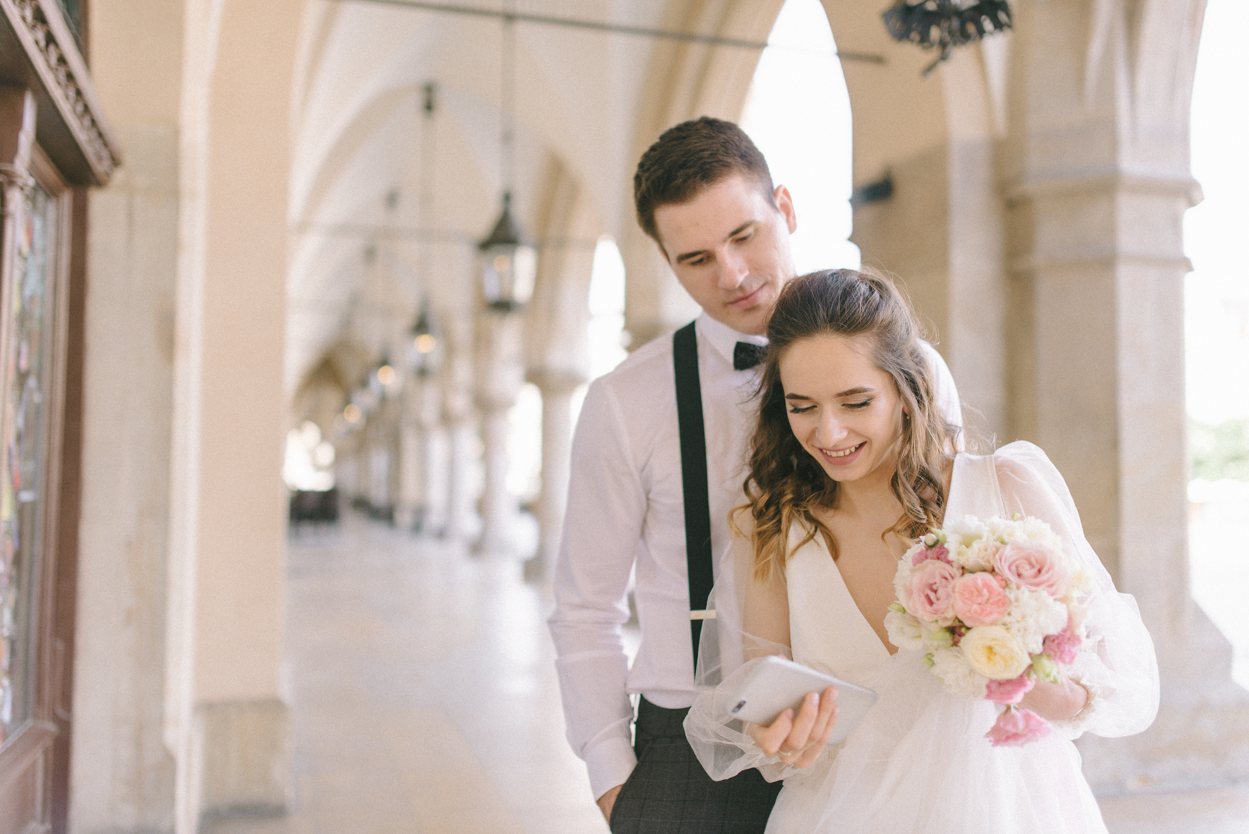 Свадебная съемка в Кракове. FOTOGRAF Ryzhykova Valentyna Kraków Polska