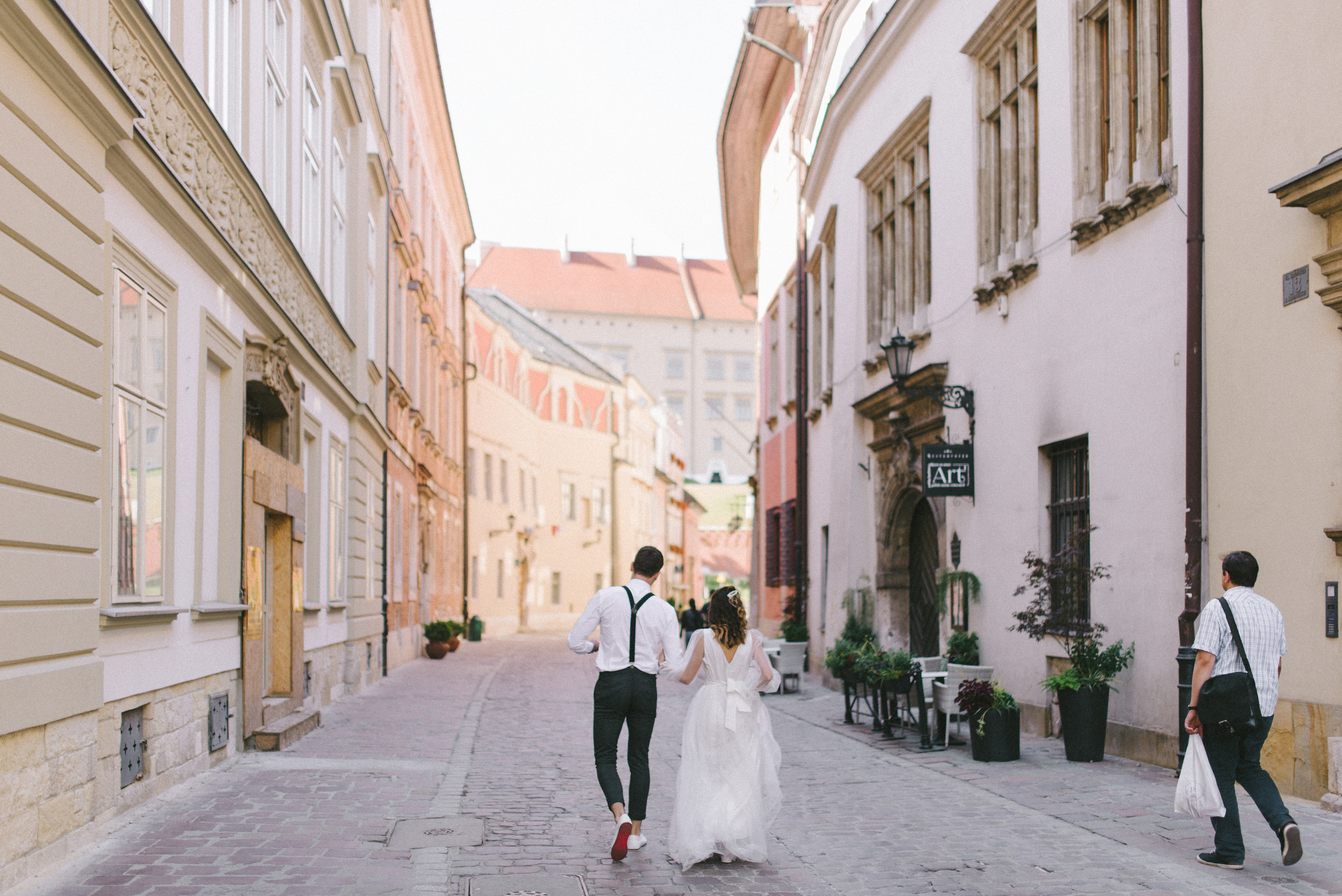 Свадебная съемка в Кракове. FOTOGRAF Ryzhykova Valentyna Kraków Polska
