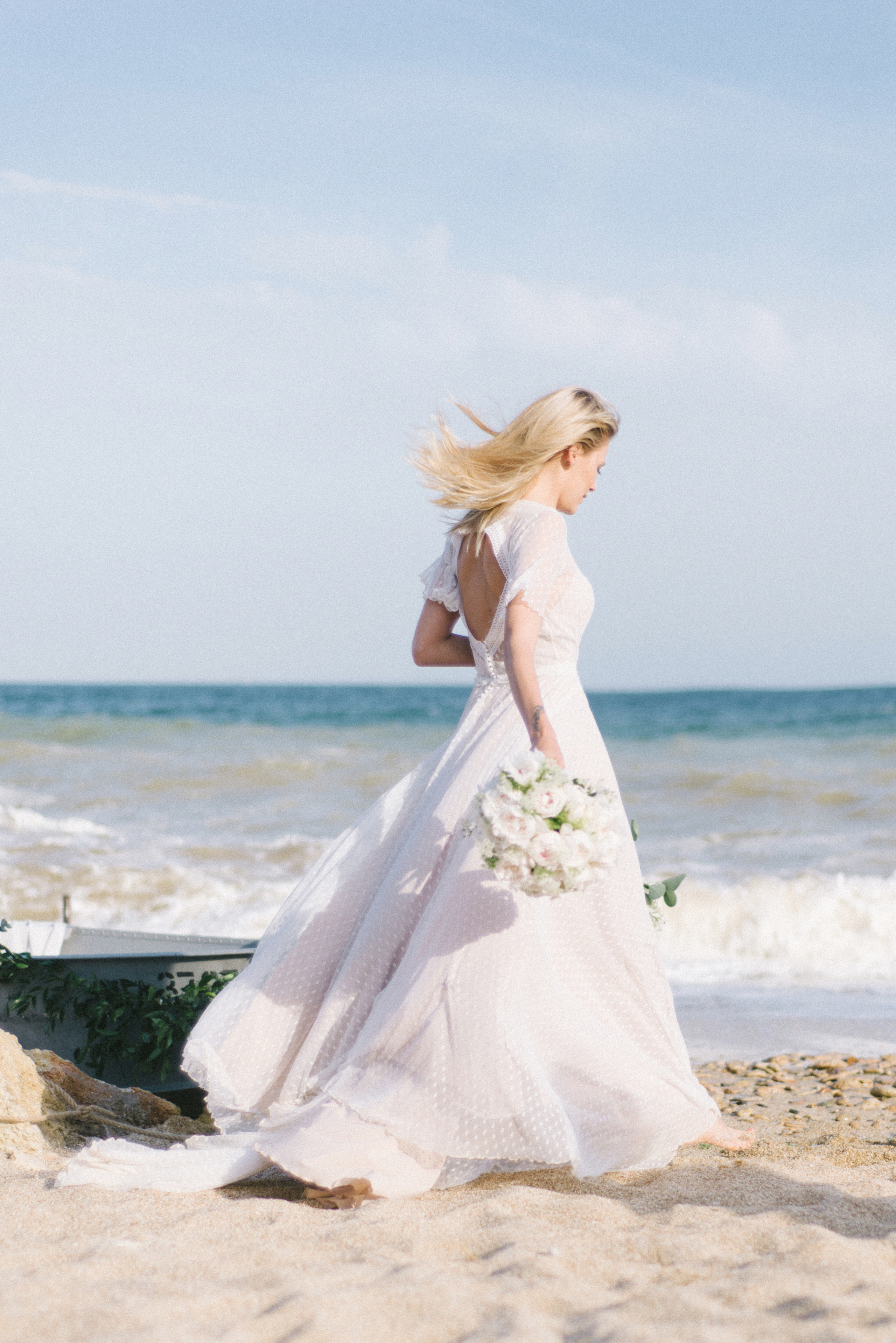 Морская свадебная фотосессия. FOTOGRAF Ryzhykova Valentyna Kraków Polska