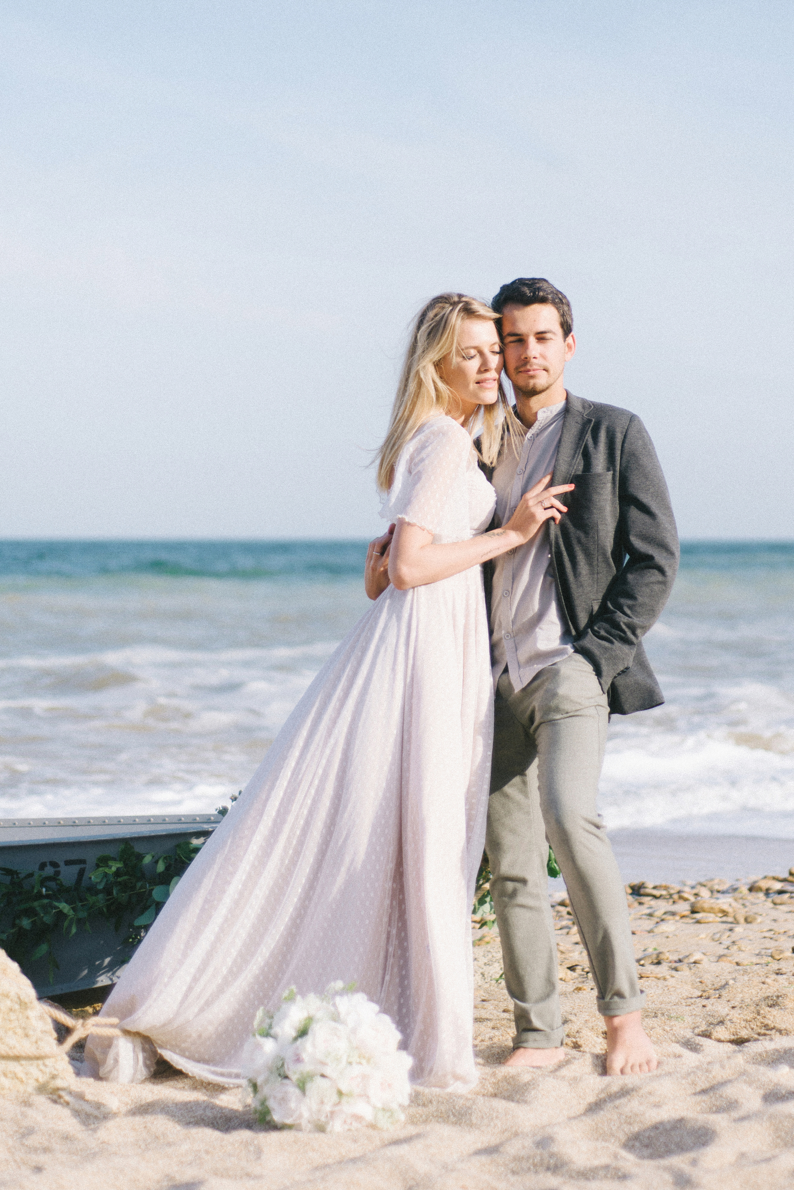 Морская свадебная фотосессия. FOTOGRAF Ryzhykova Valentyna Kraków Polska