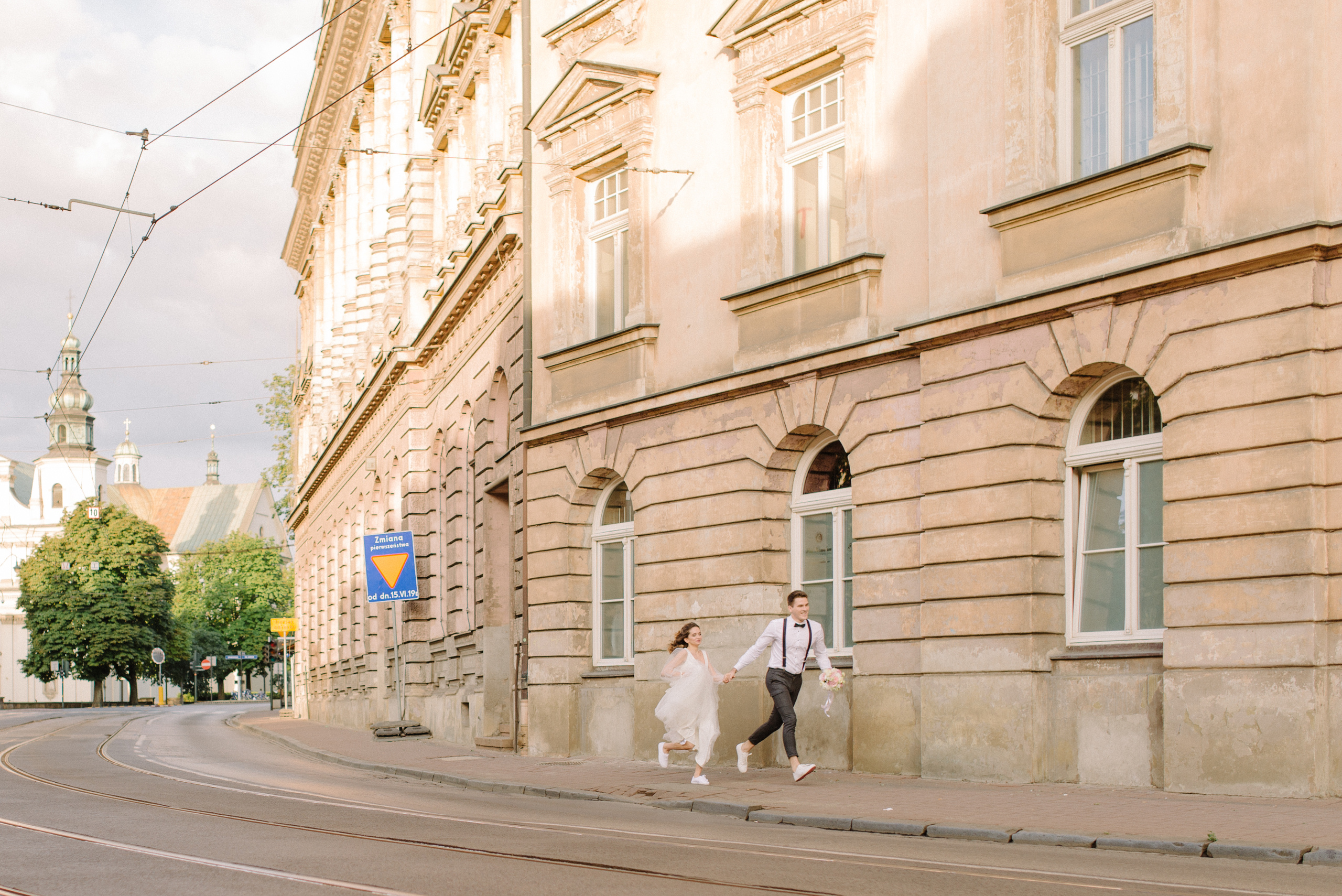 Свадебная съемка в Кракове. FOTOGRAF Ryzhykova Valentyna Kraków Polska