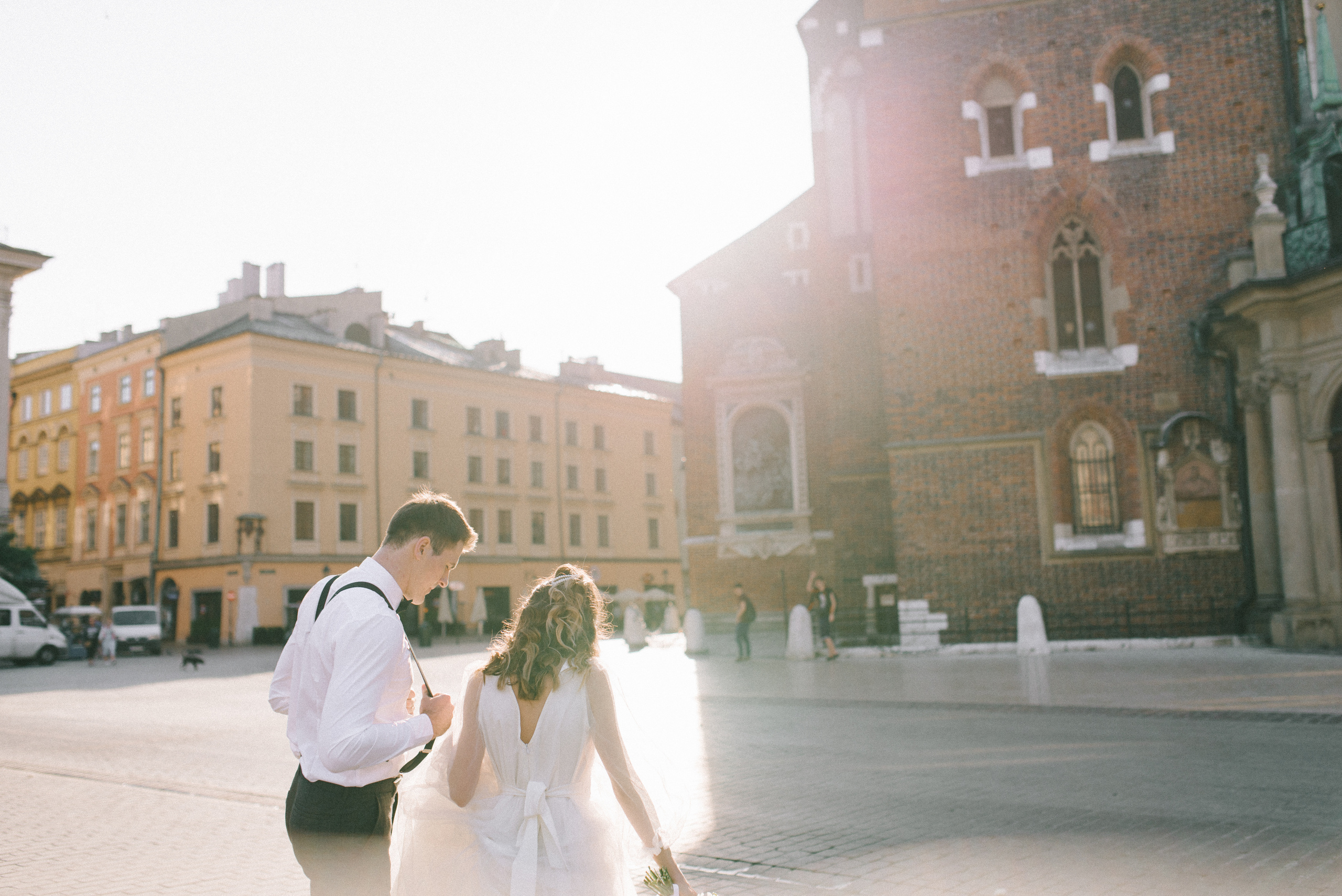 Свадебная съемка в Кракове. FOTOGRAF Ryzhykova Valentyna Kraków Polska