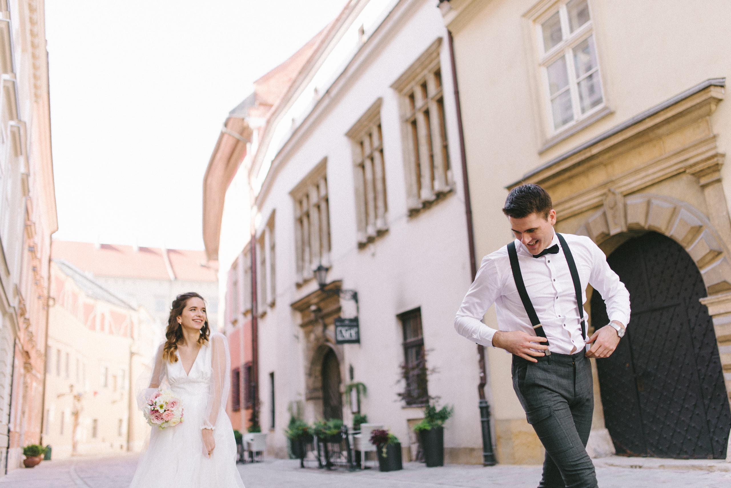 Свадебная съемка в Кракове. FOTOGRAF Ryzhykova Valentyna Kraków Polska