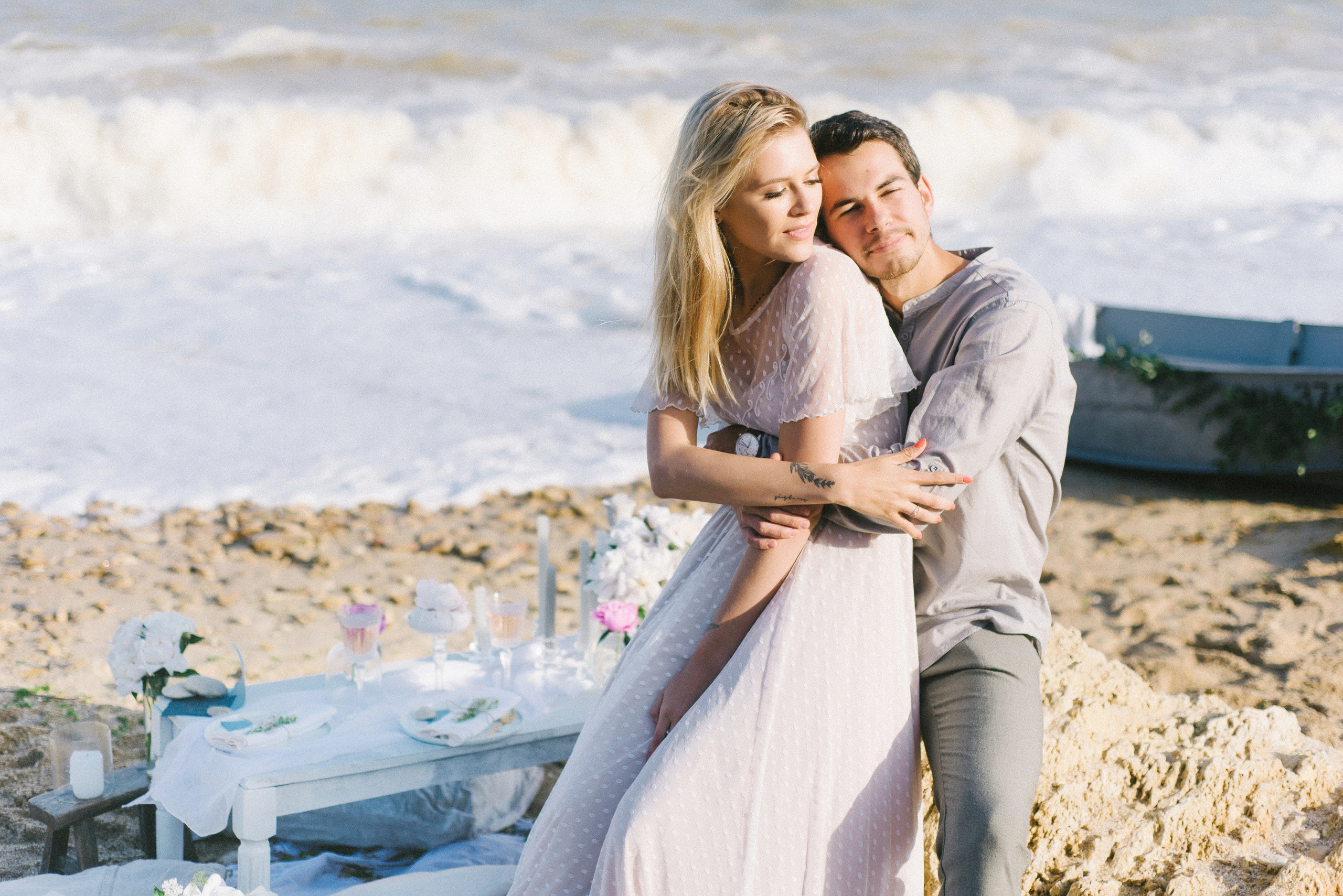 Морская свадебная фотосессия. FOTOGRAF Ryzhykova Valentyna Kraków Polska