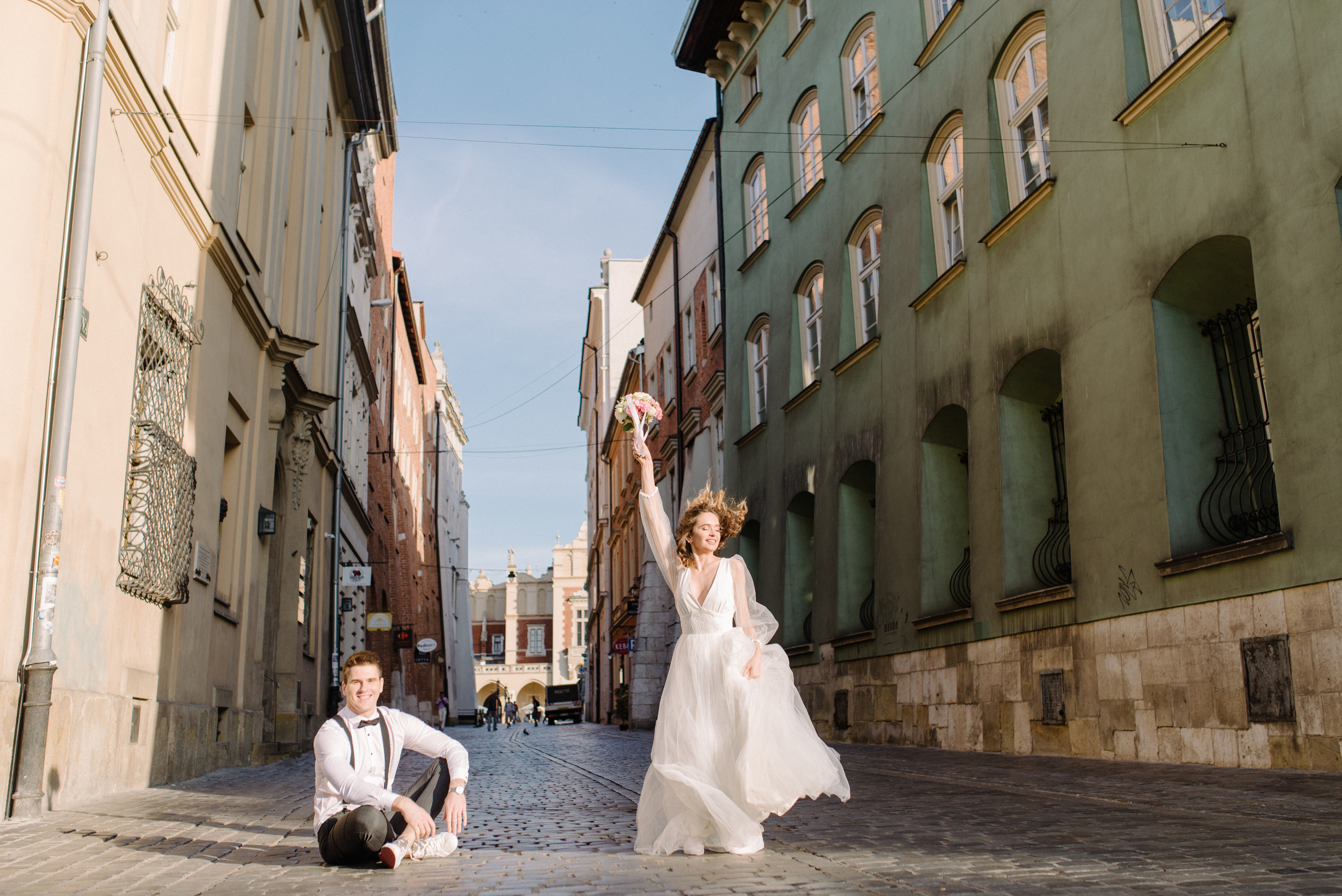 Свадебная съемка в Кракове. FOTOGRAF Ryzhykova Valentyna Kraków Polska