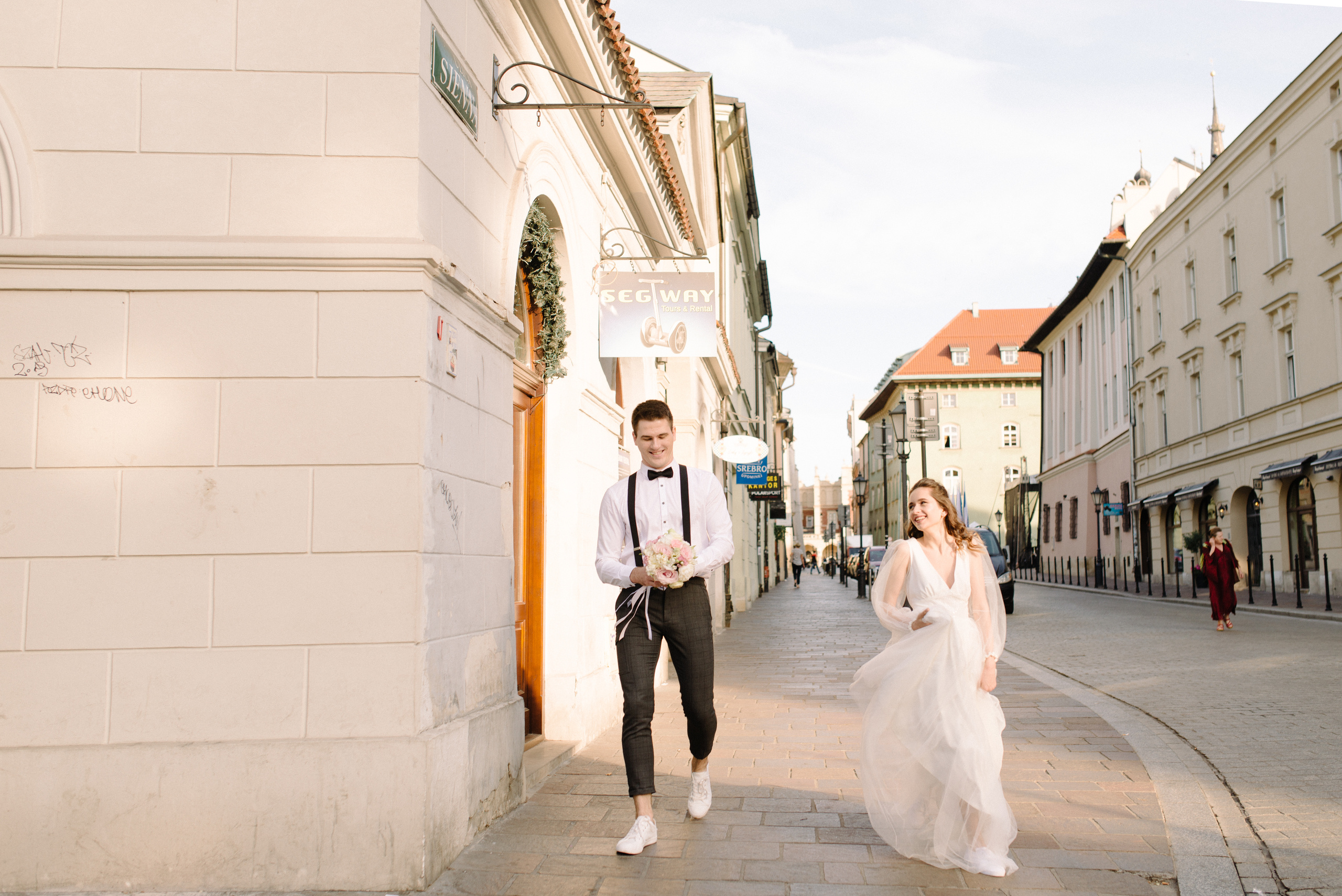 Свадебная съемка в Кракове. FOTOGRAF Ryzhykova Valentyna Kraków Polska