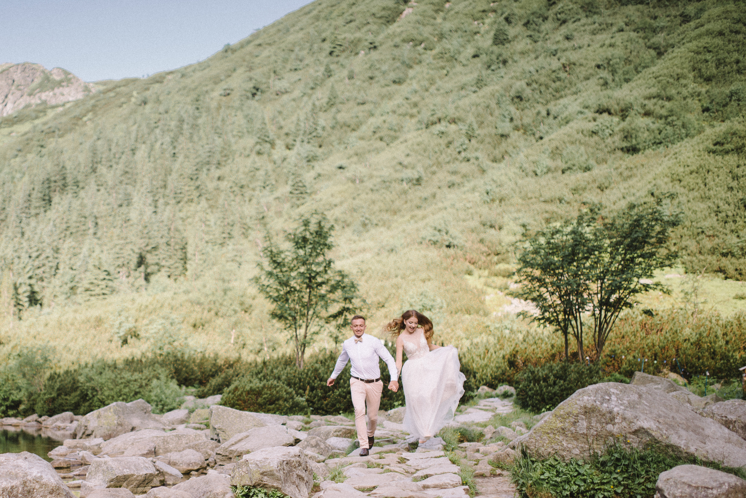Свадебная серия на Морском Оке. FOTOGRAF Ryzhykova Valentyna Kraków Polska
