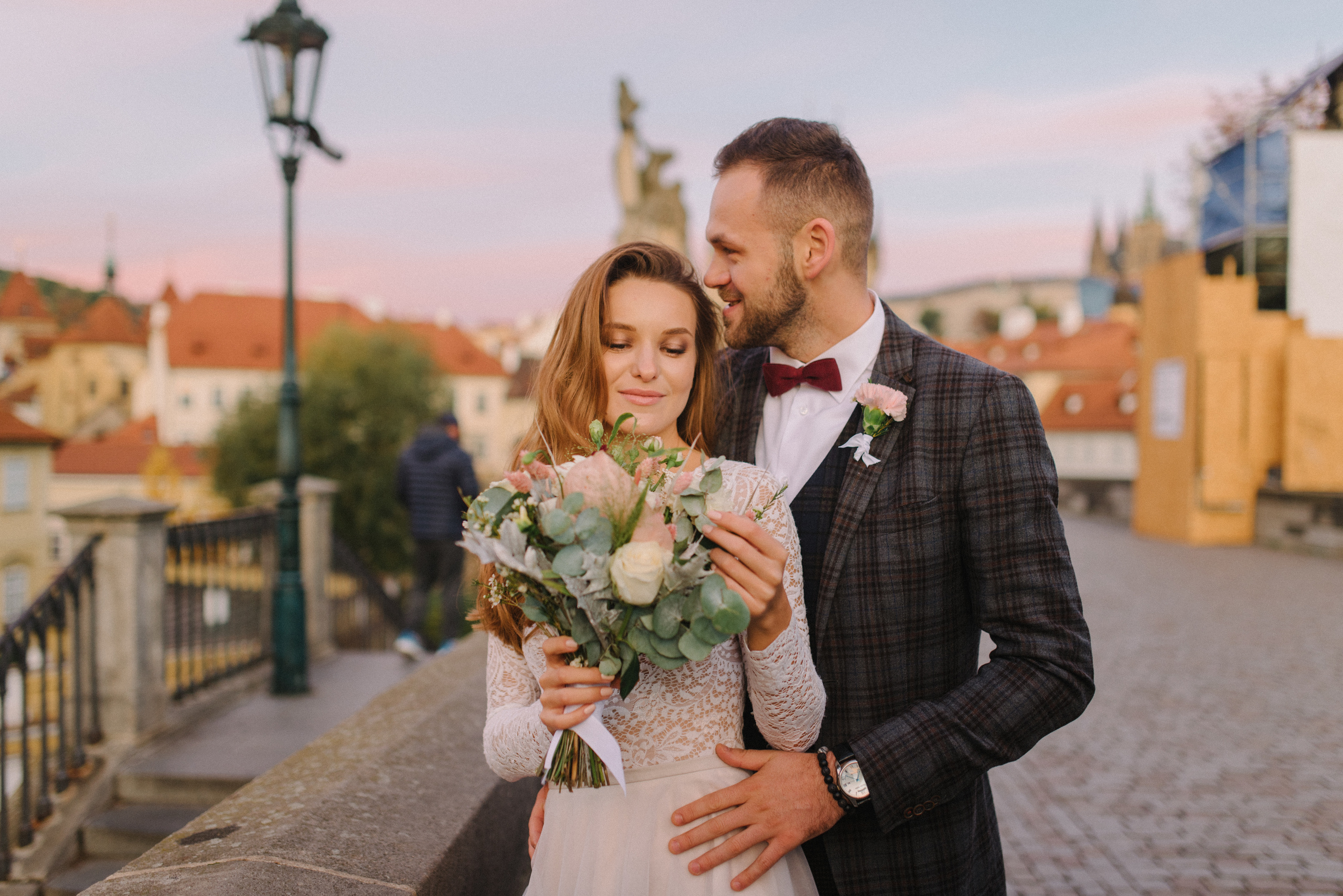 Свадебная съемка в Праге. FOTOGRAF Ryzhykova Valentyna Kraków Polska
